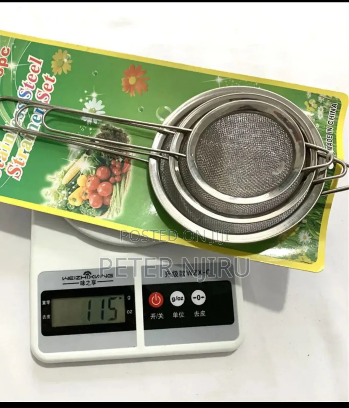3 PCS Sieve Available