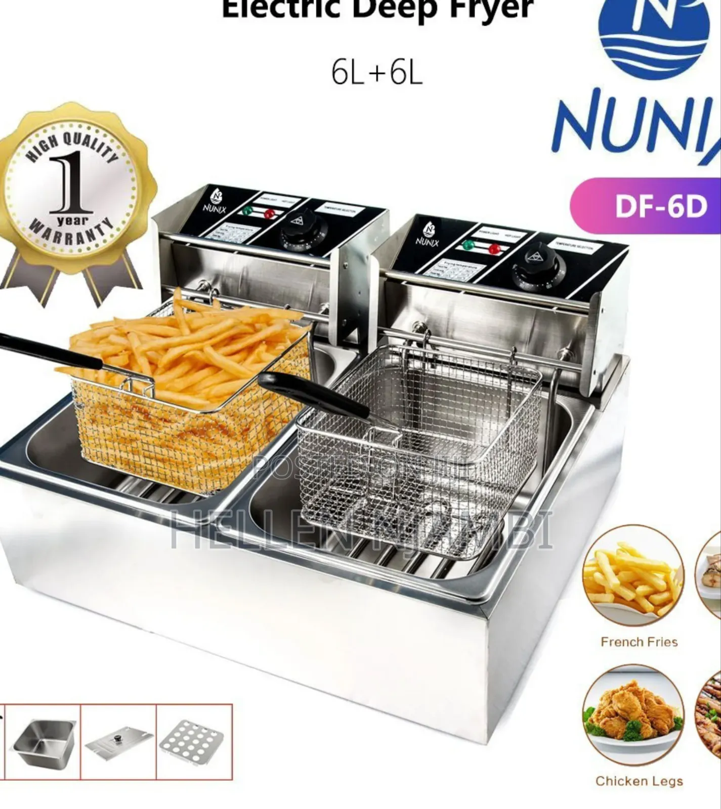 Nunix Double Deepfryer