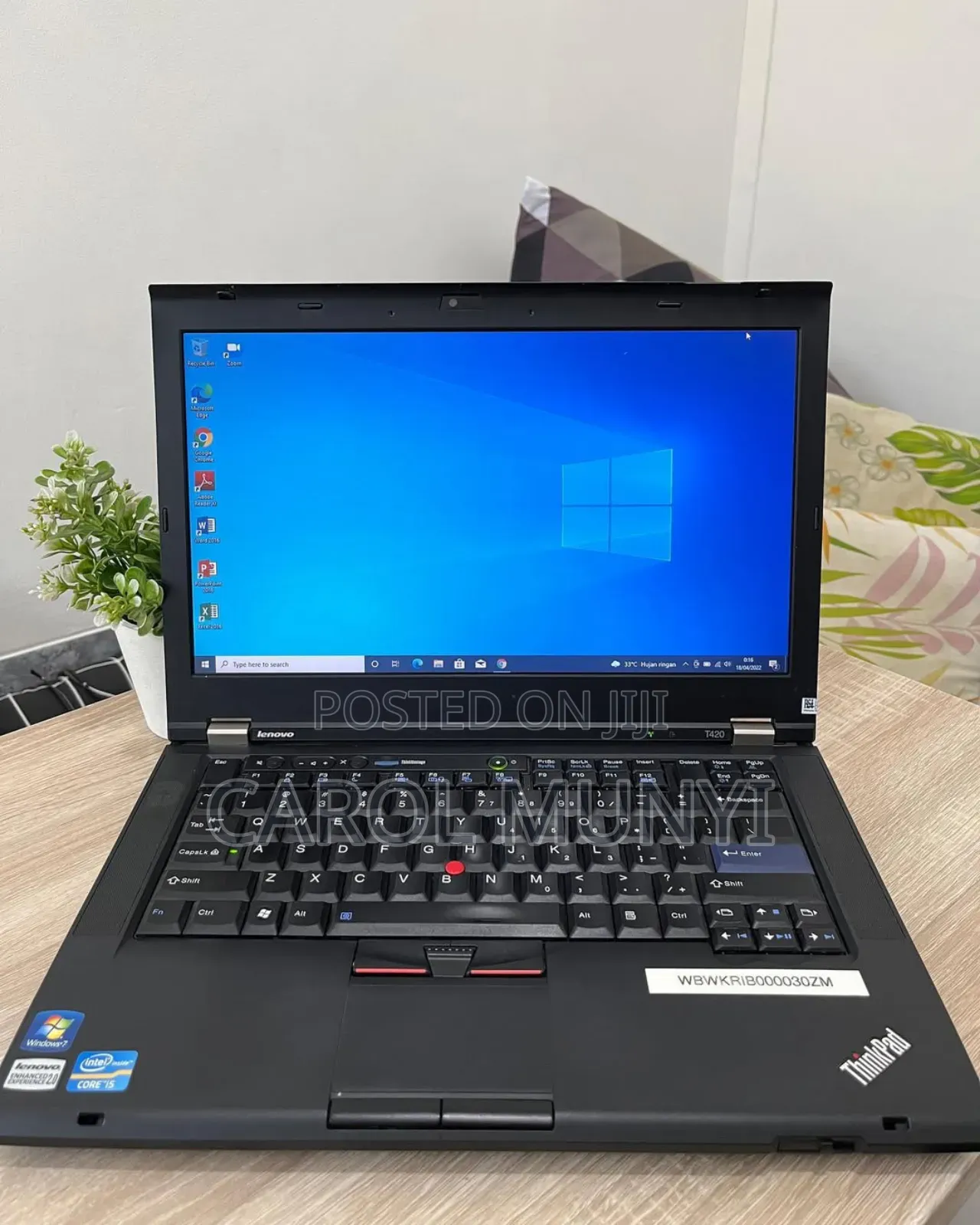 New Laptop Lenovo ThinkPad T420s 8GB Intel Core I5 HDD 500GB