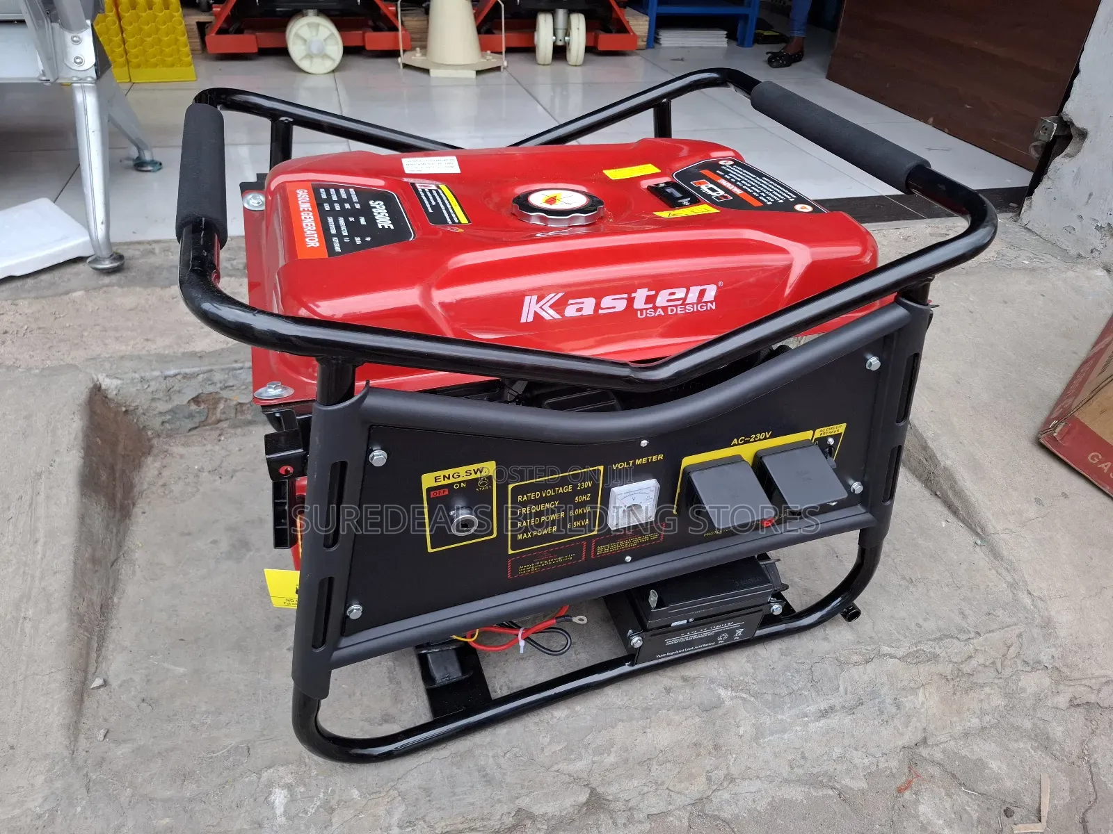 6.5kva Portable Gasoline Generator.