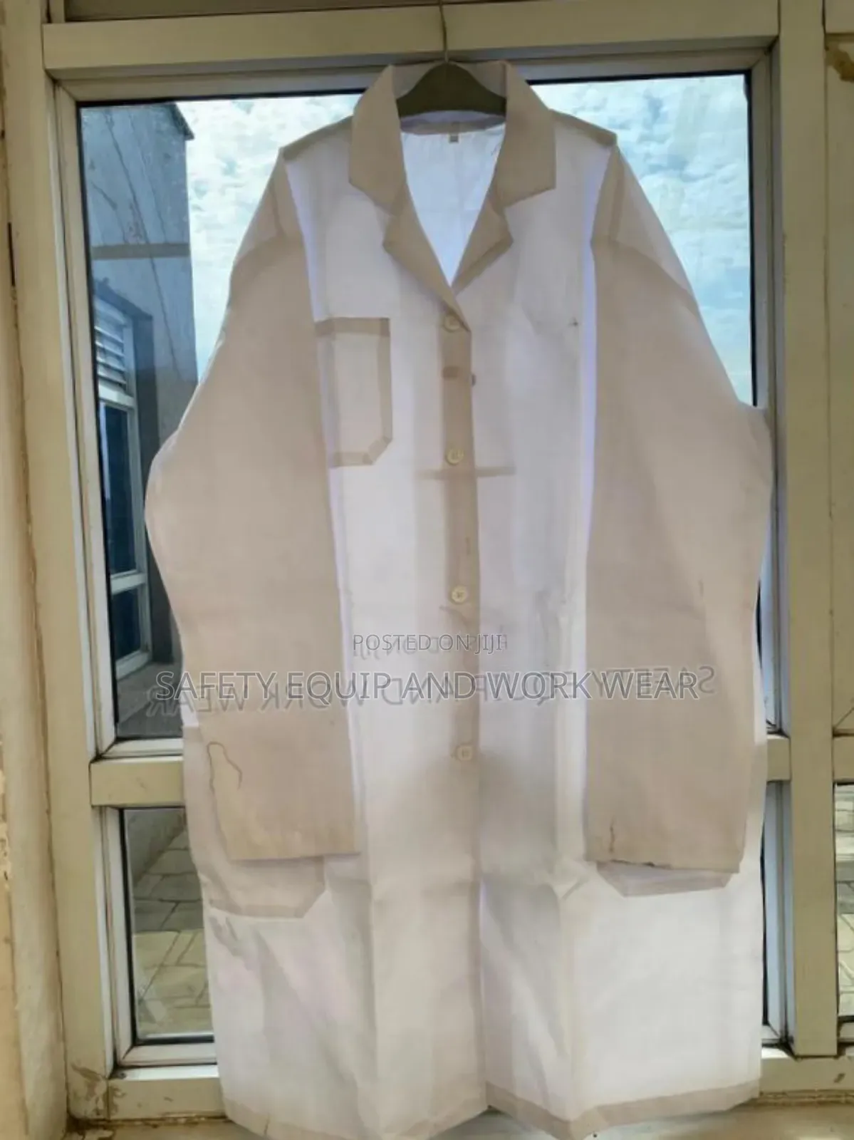 Custom Embroidered White Lab Coats.