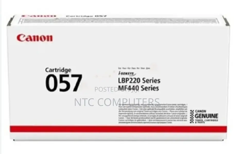 Canon 057 Black Toner Cartridge for I-Sensys LBP 223dw / LBP