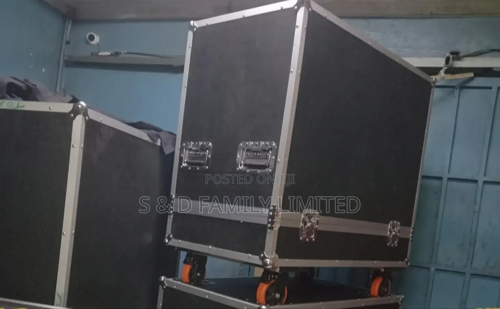 Double Speaker Flightcase 15 Inches