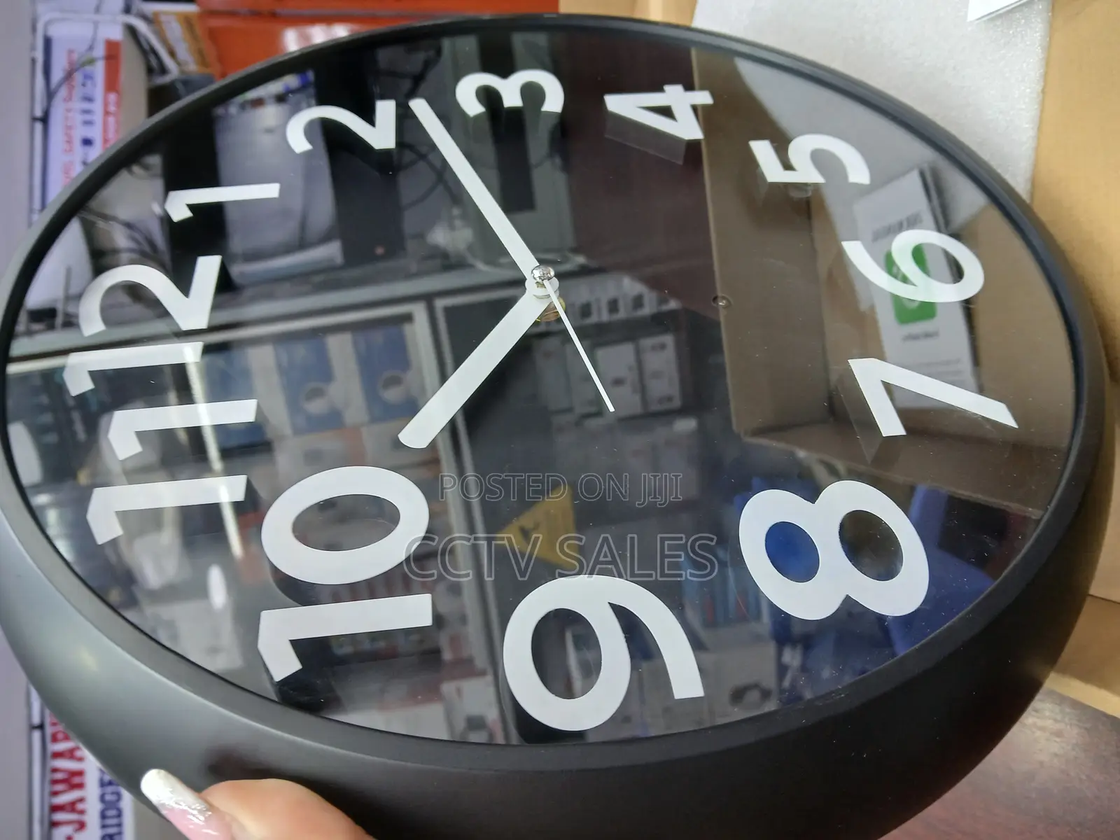 Wall Clock Wifi Hidden Camera
