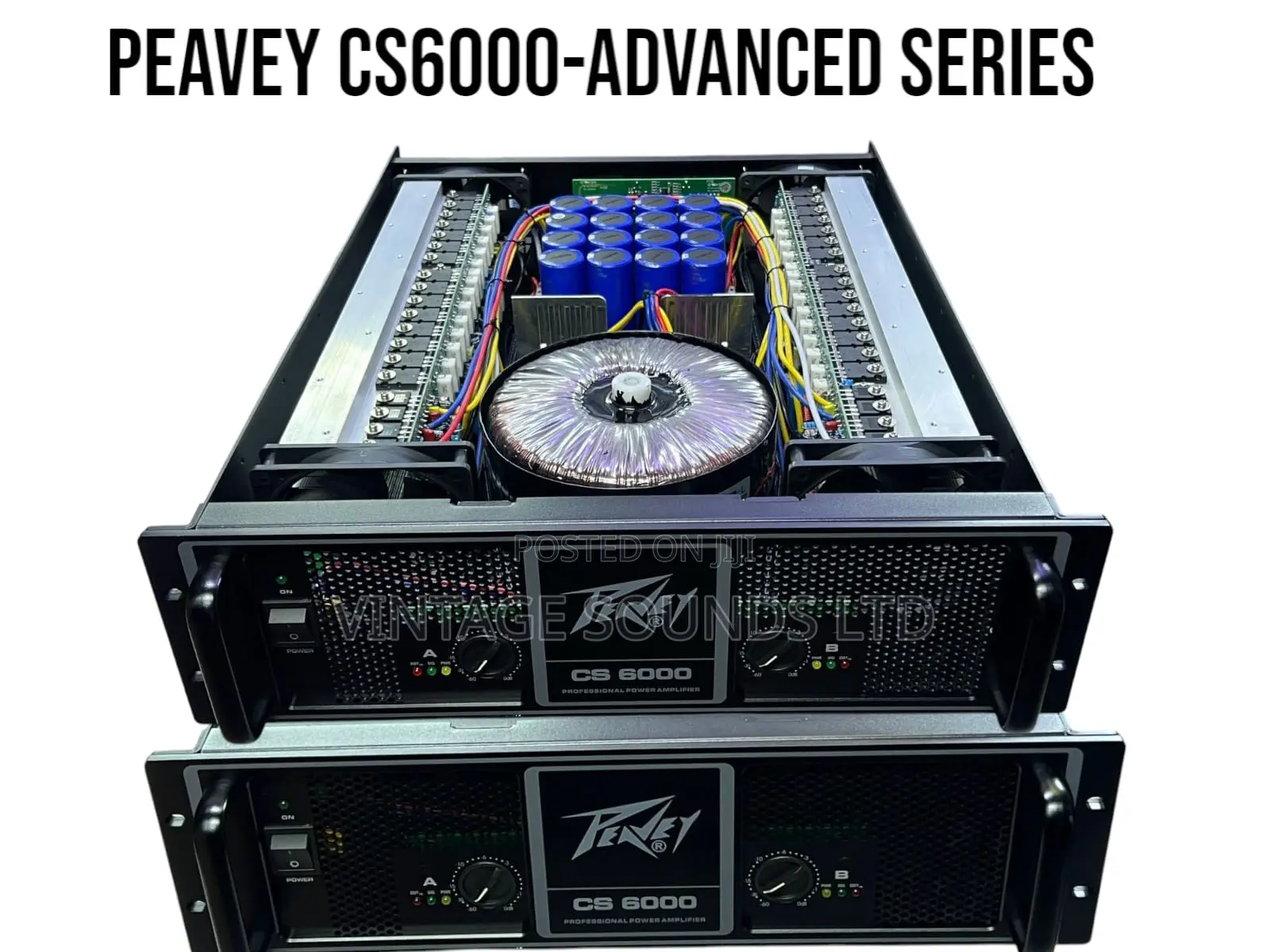 Peavey Cs6000 ( 6000watts) Professional Amplifier