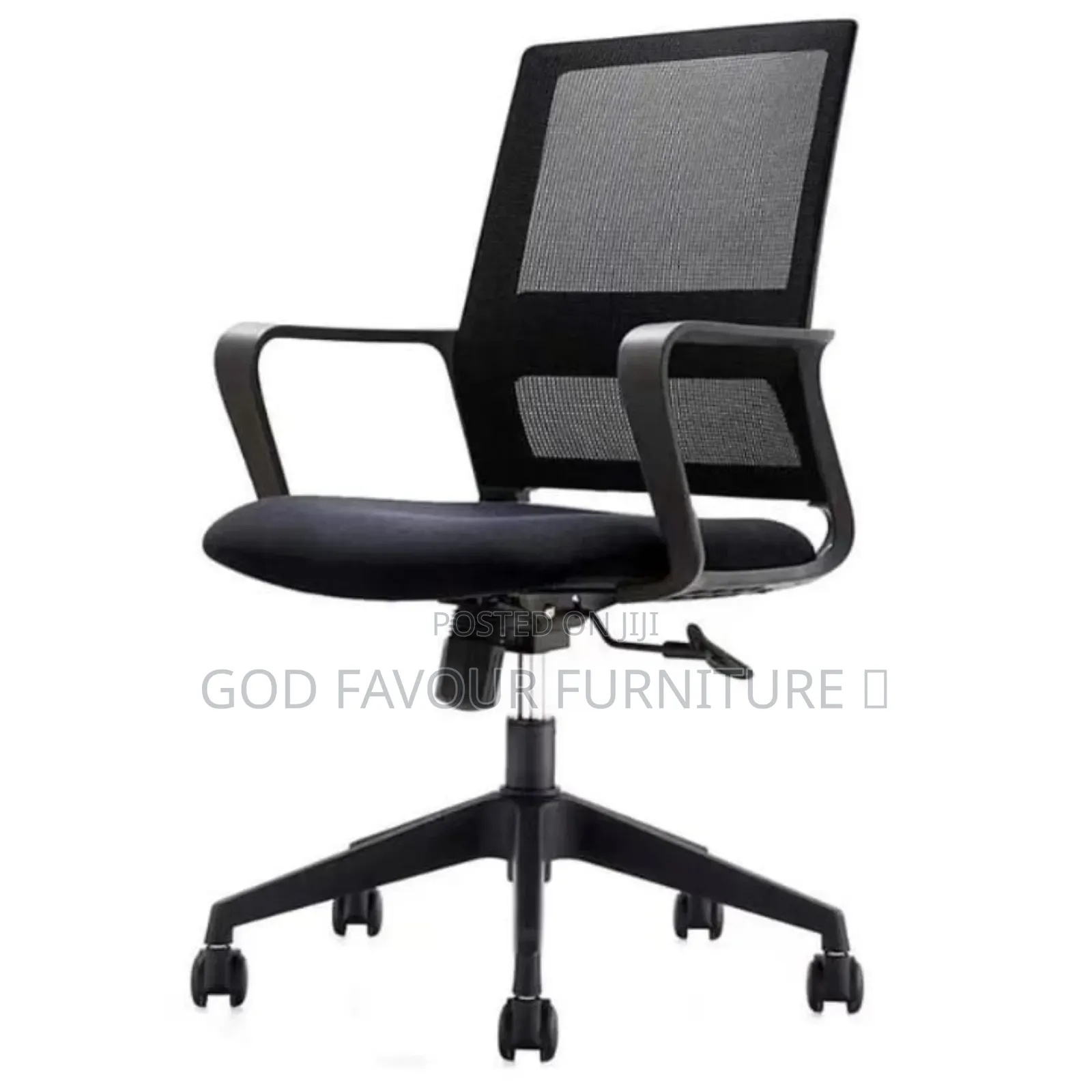 Adjustable Swivel Mesh Office Chair Fw2q