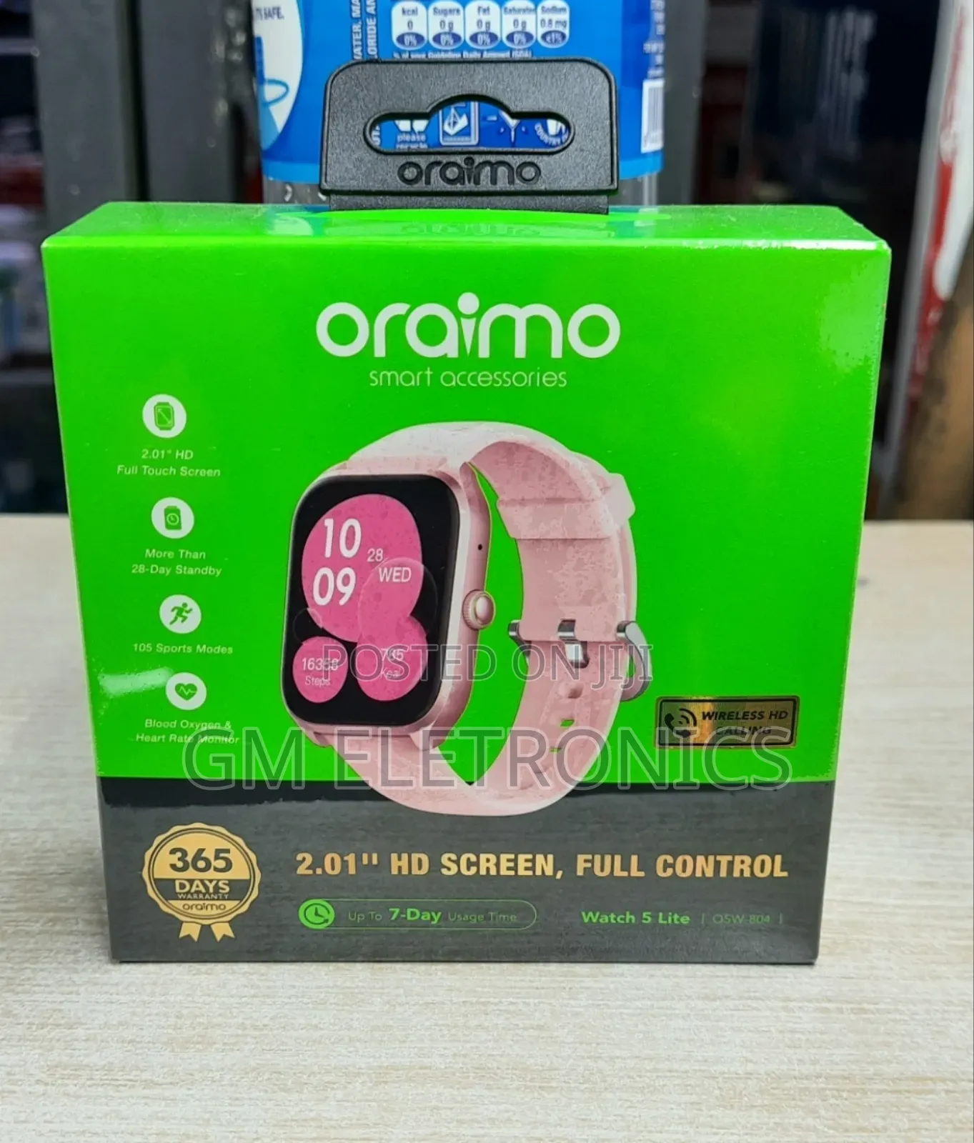 Watch 5 Lite Osw-804 Pink Rose Smart Watch.