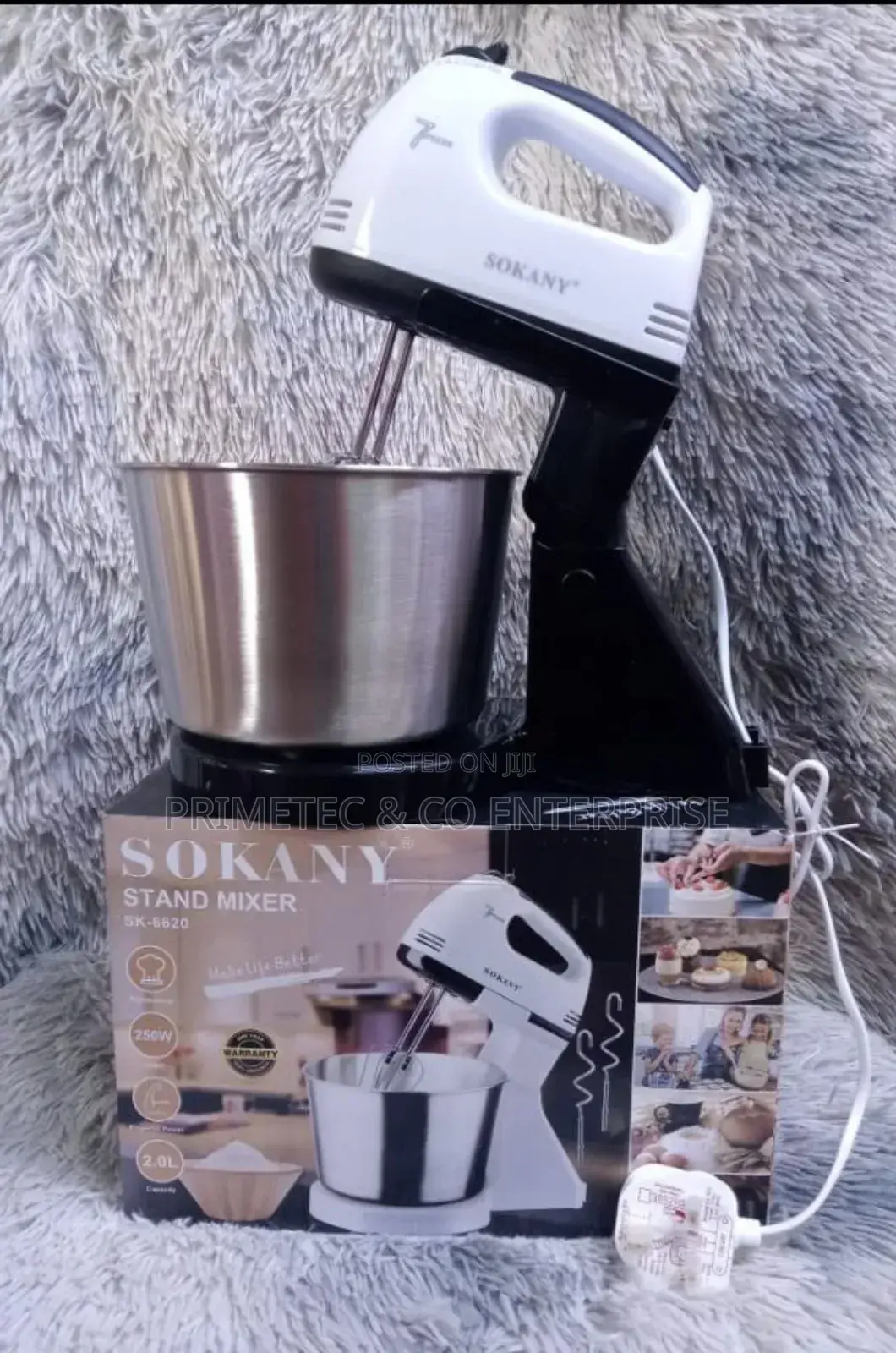 Sokany Hand Mixer With Bowl.