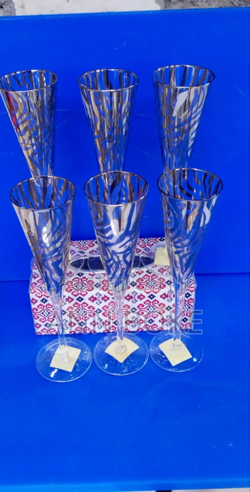 6 PCS Fruit Champne Glasses Available