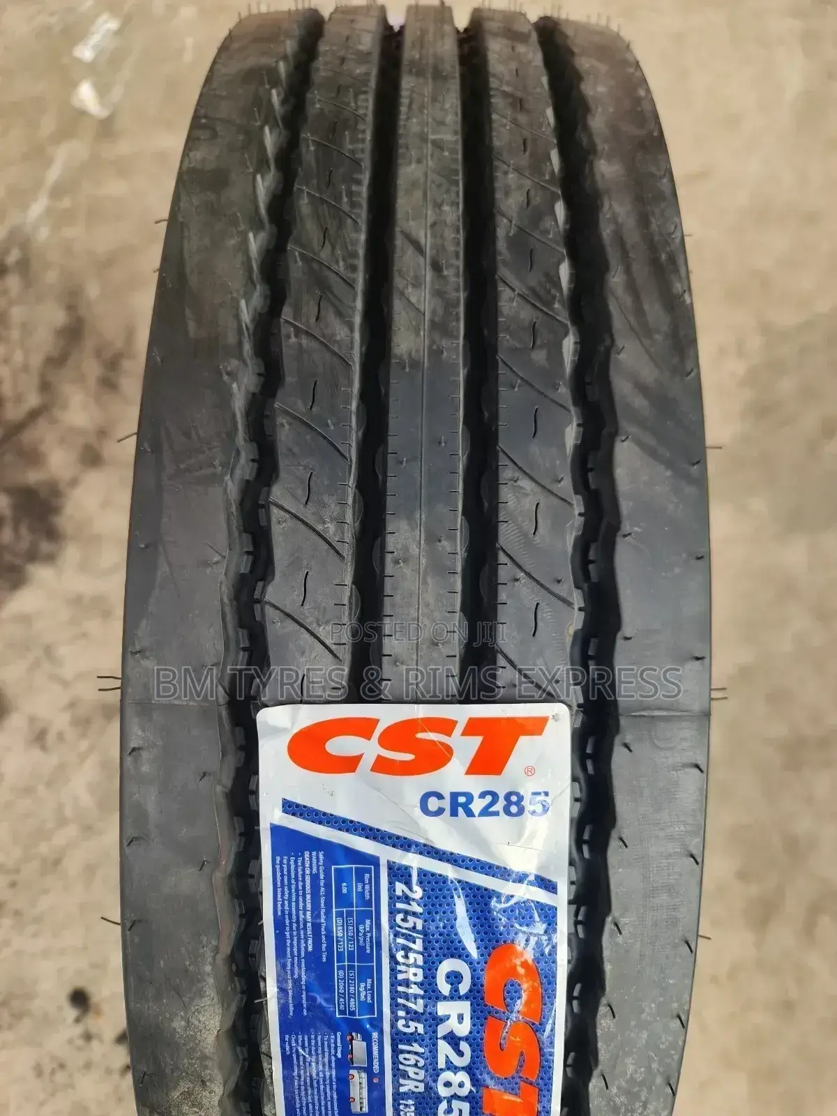 215 /75 R17. 5 CST (Highway)