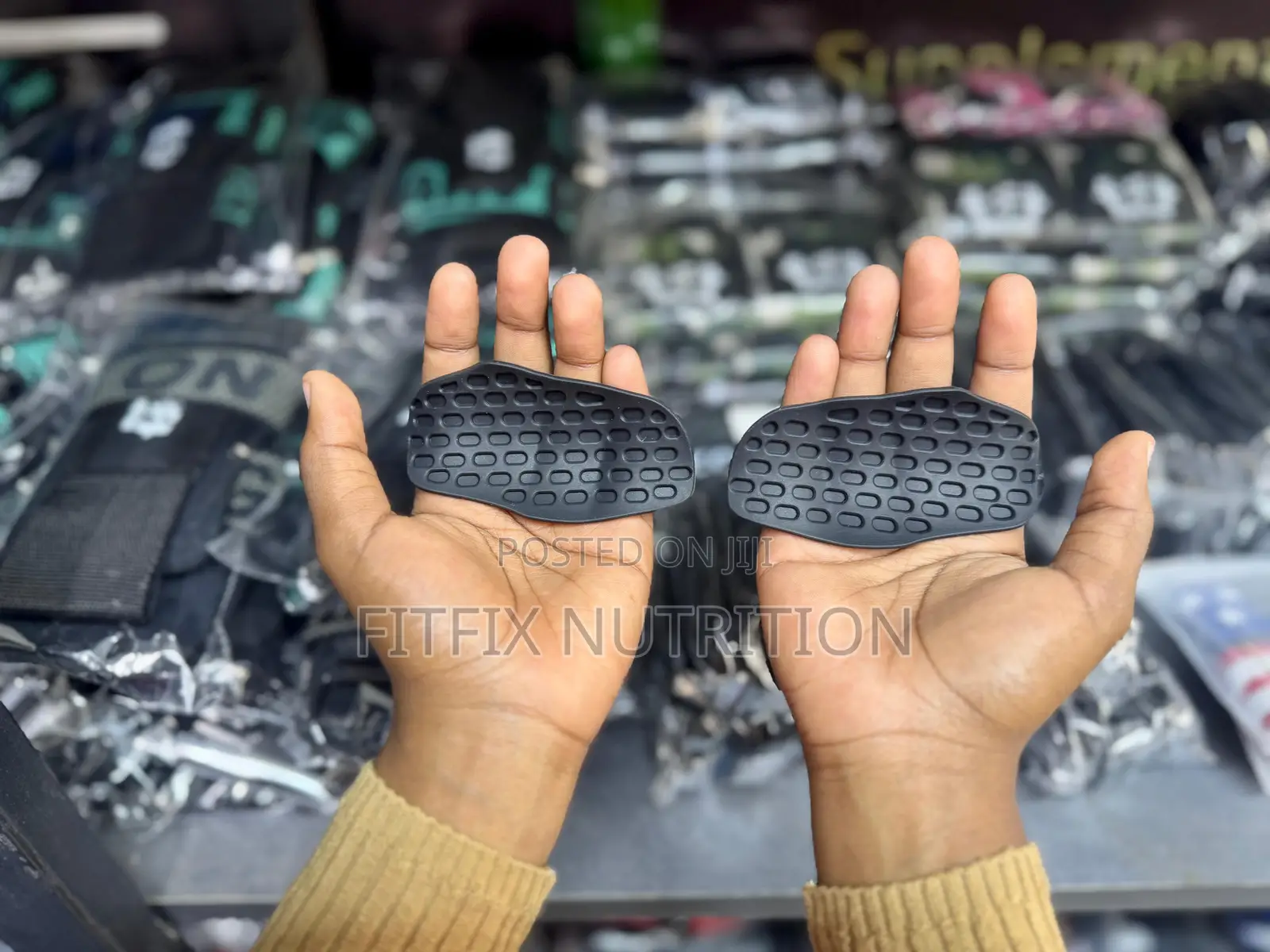 Anti-Slip Rubber Lifting Grips