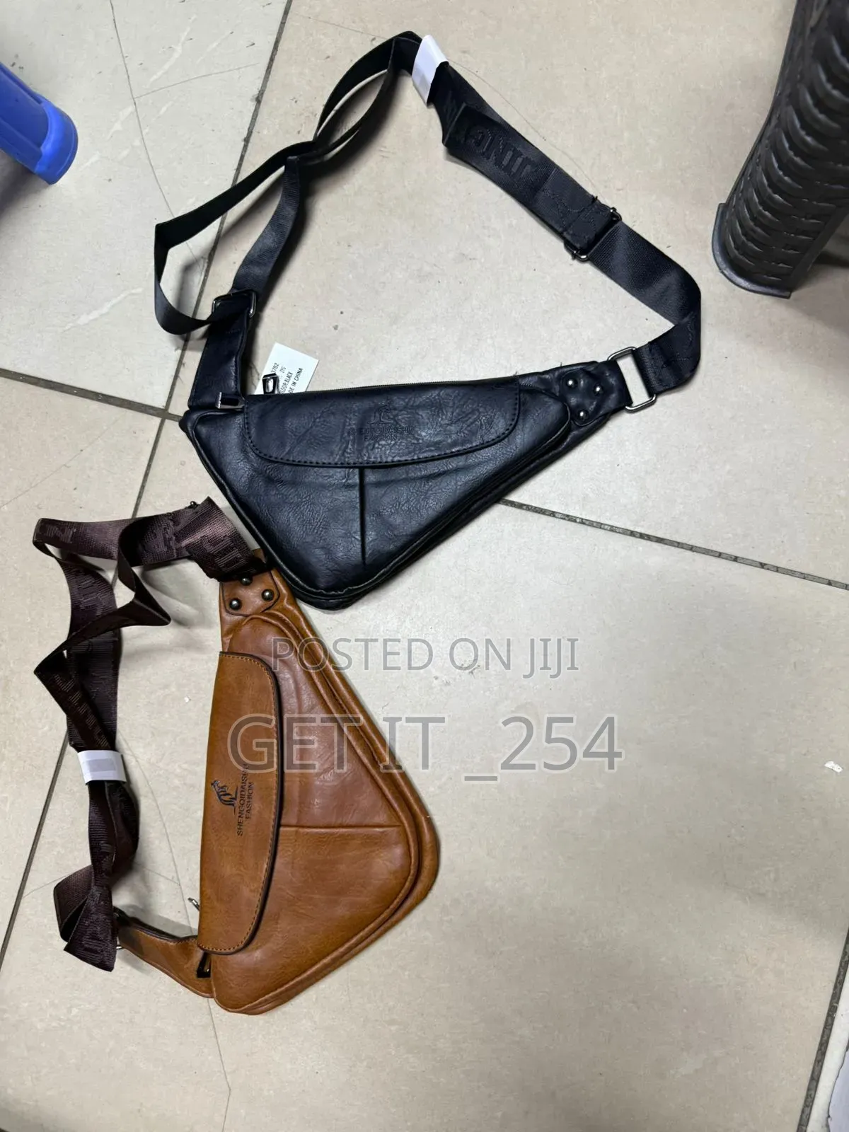 Leather Unisex Crossbody Sling Bags –