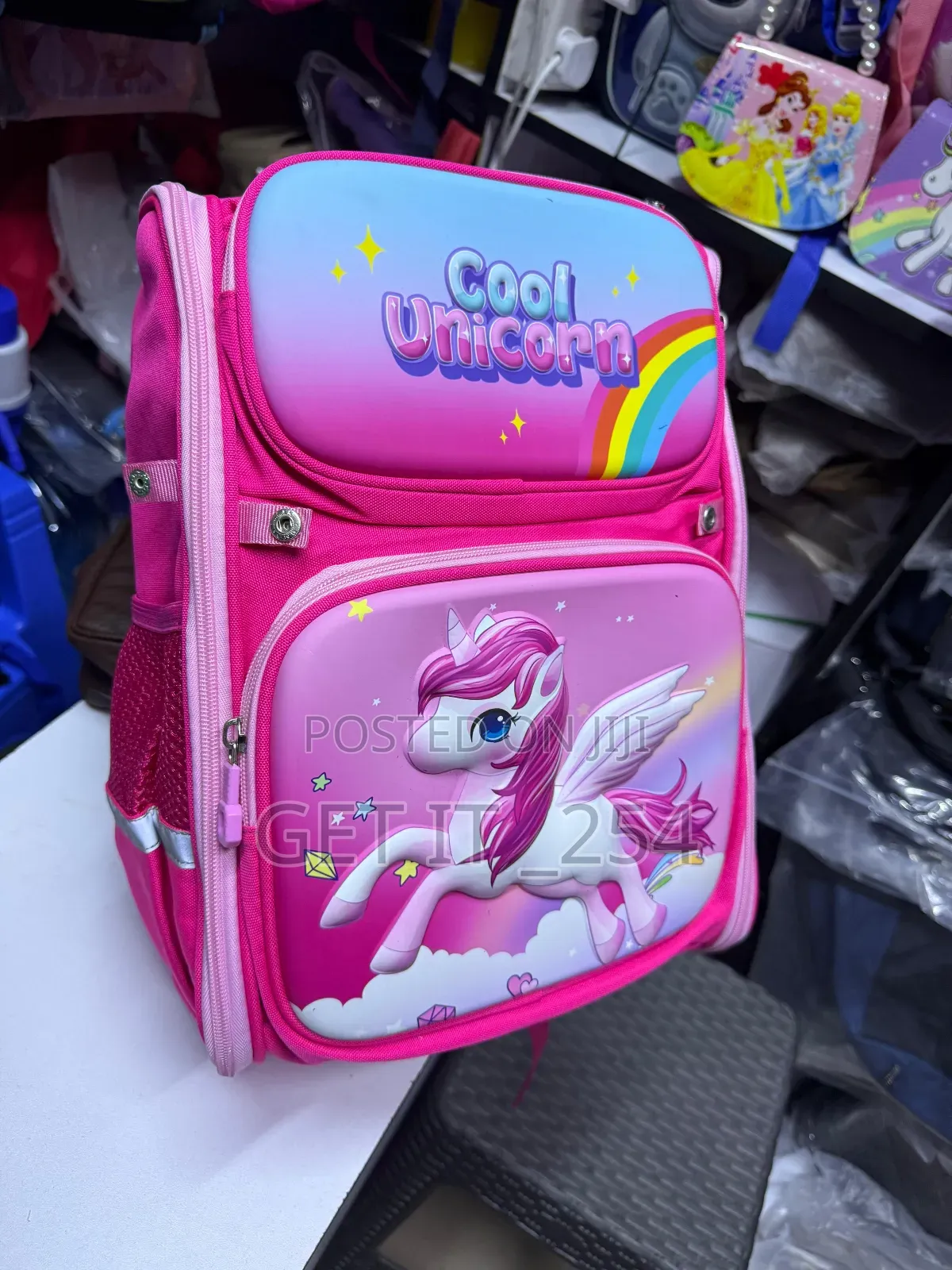 Cartoon Themed Box Bags For Grade 1 To 6 With Kids