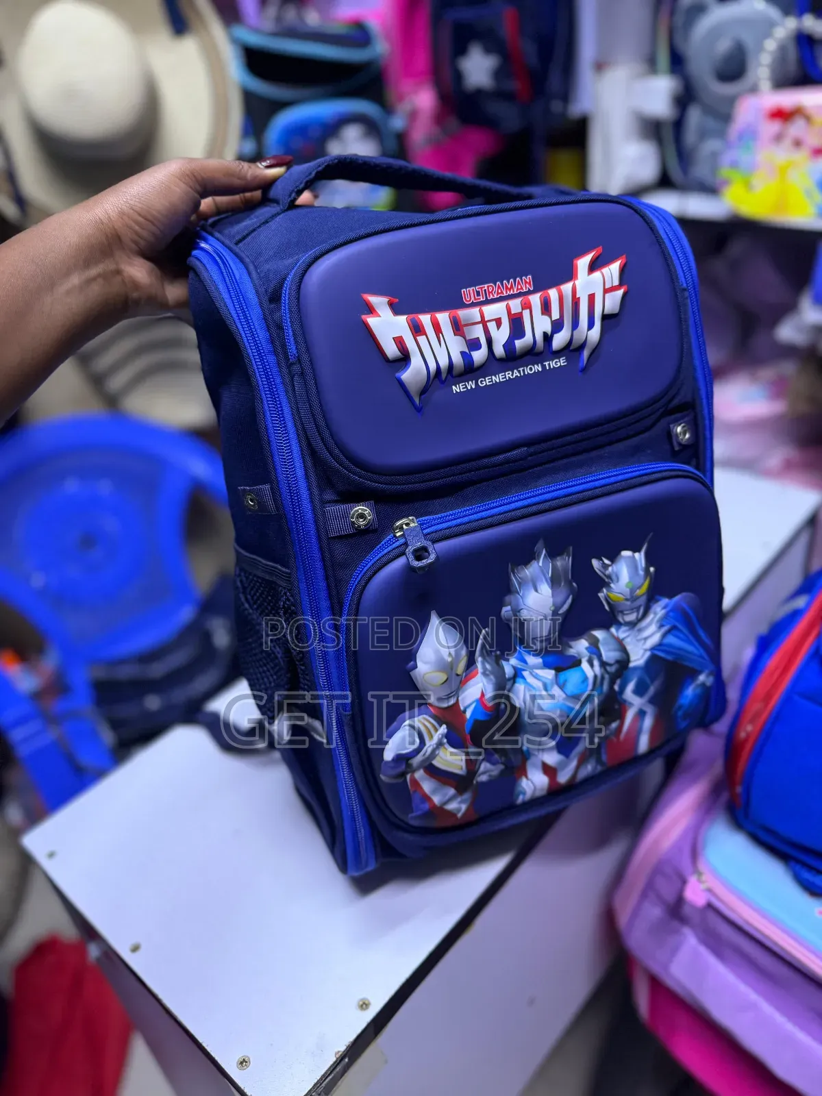 Cartoon Themed Box Bags For Grade 1 To 6 With Kids