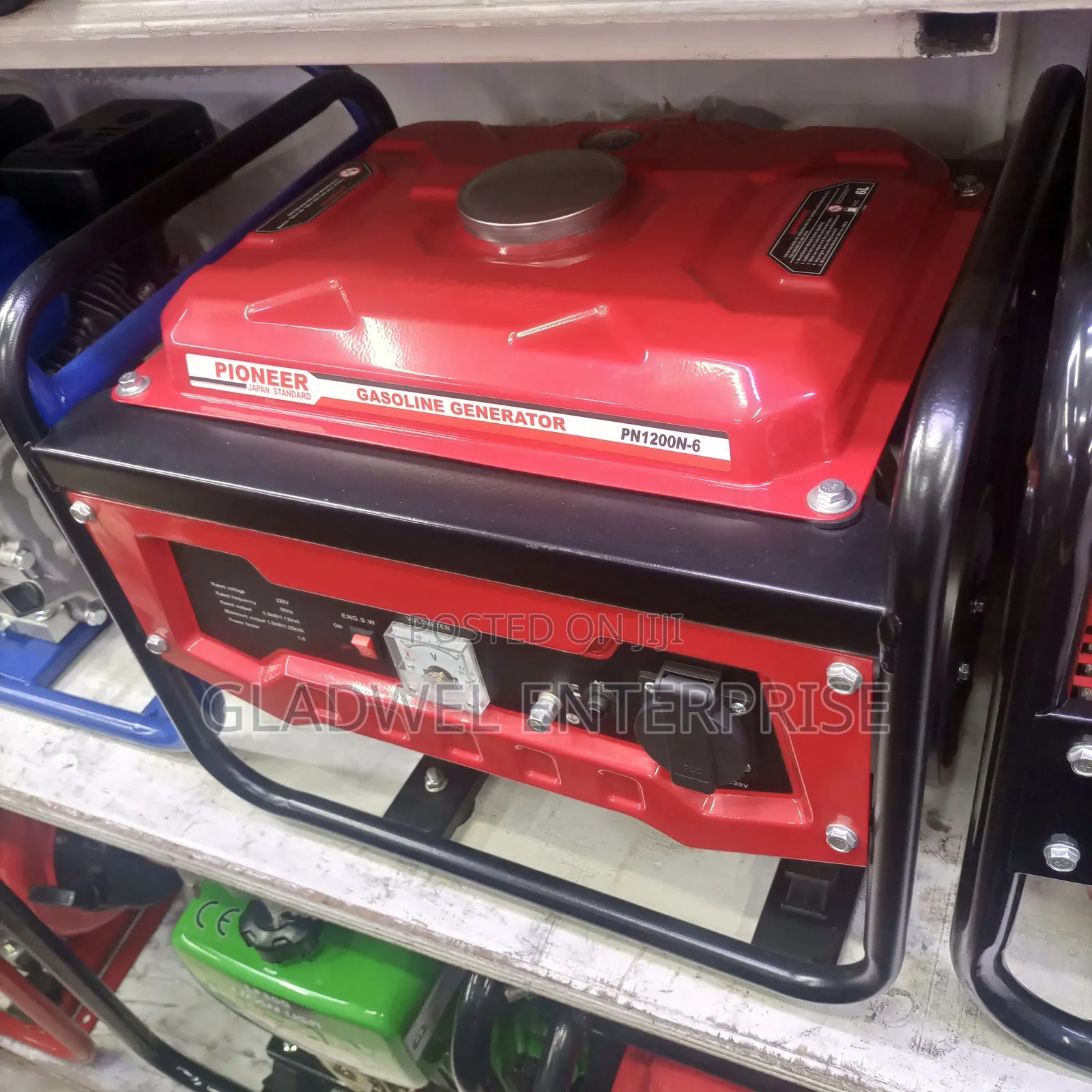 Pioneer Japan 1.2kva Gasoline Generator 4 Stroke