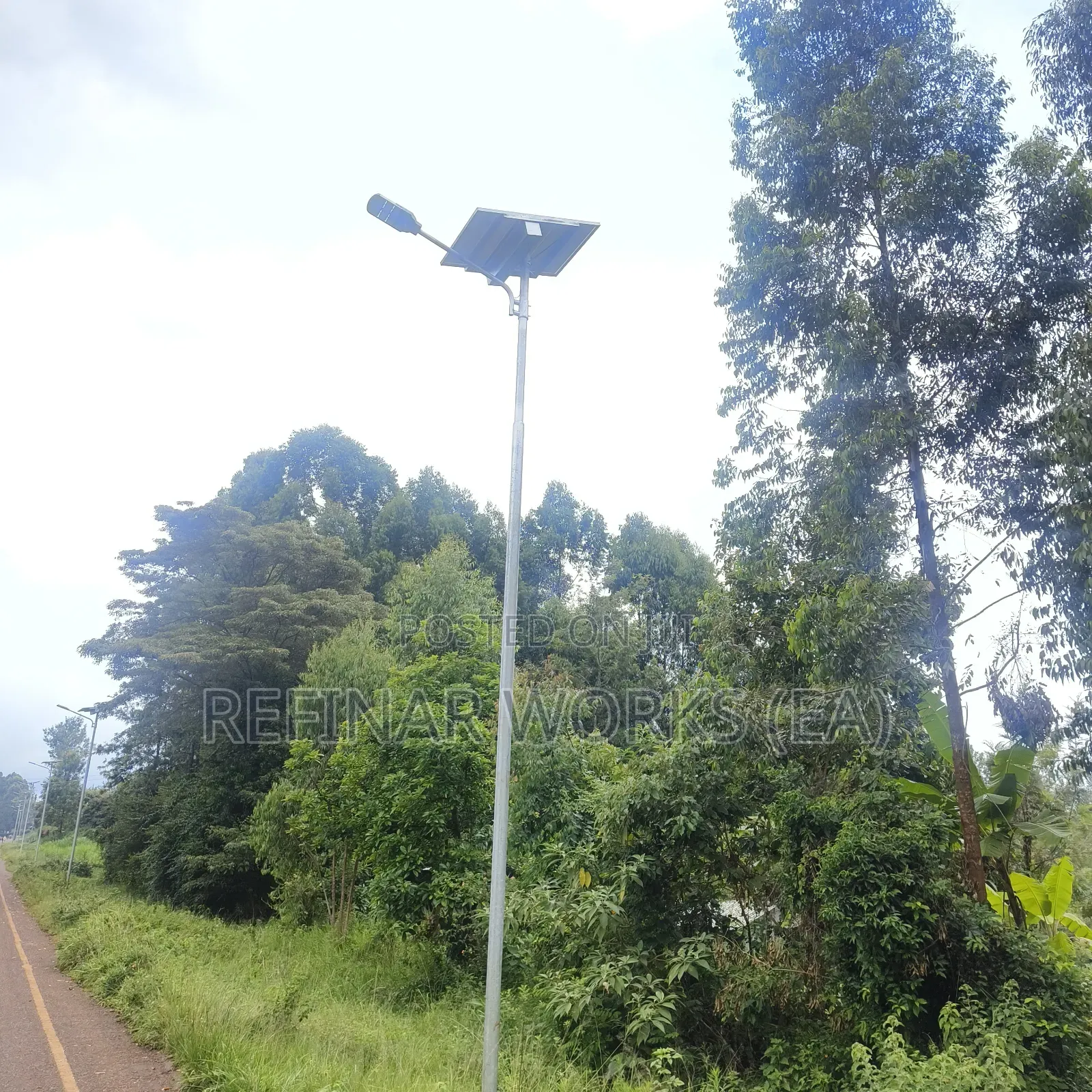 High Mast Street Poles for Public Lighting Projects