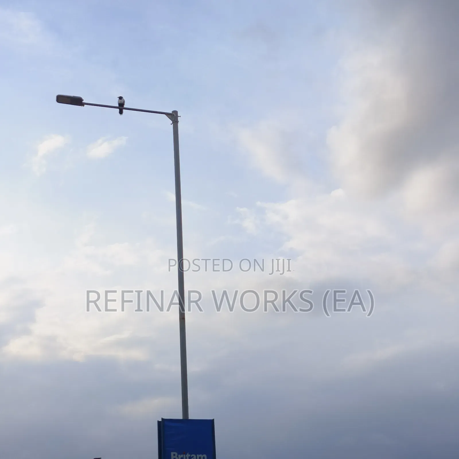 Octagonal Steel Poles for Street Security Lighting