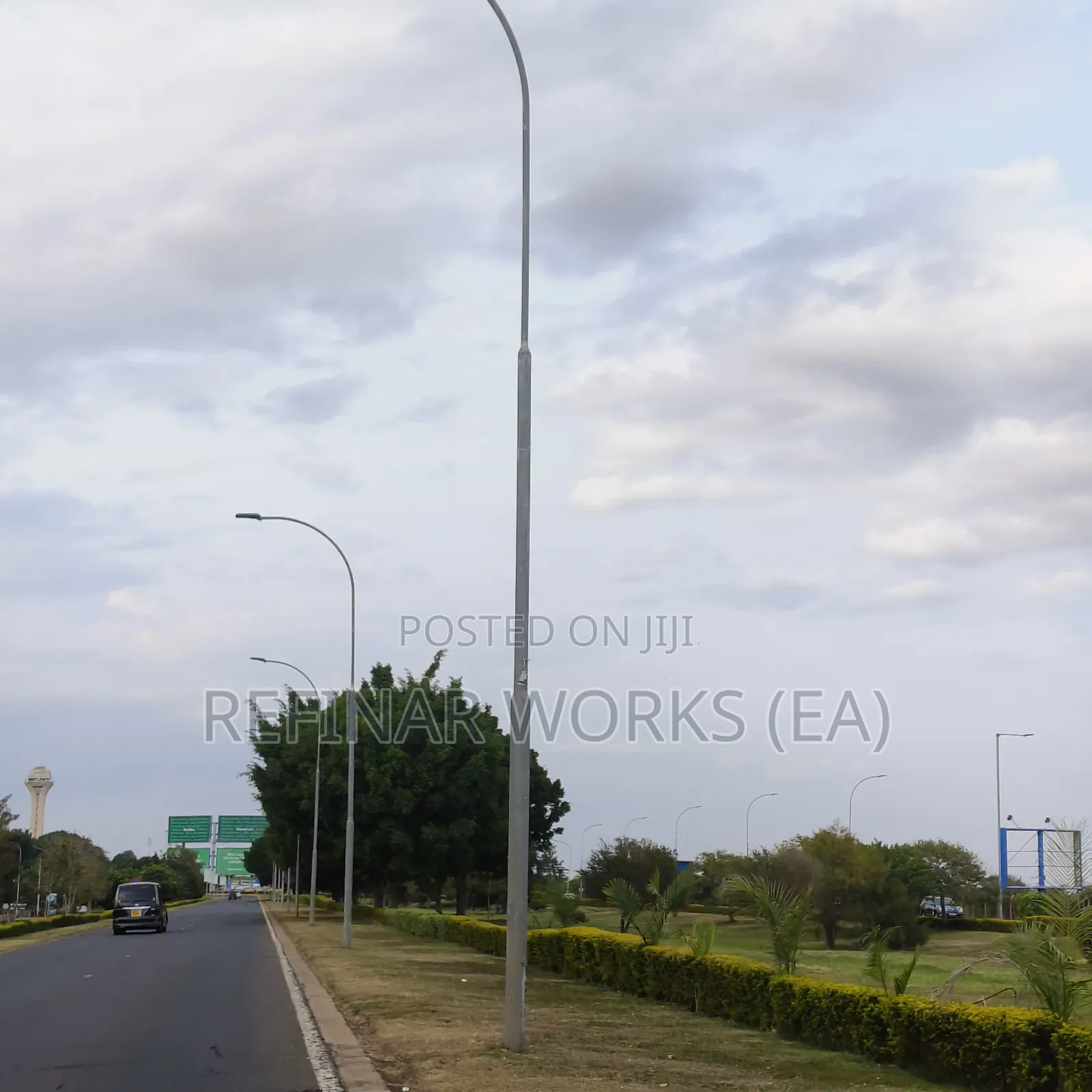 Custom Street Lighting Poles – Built for Kenyan Roads