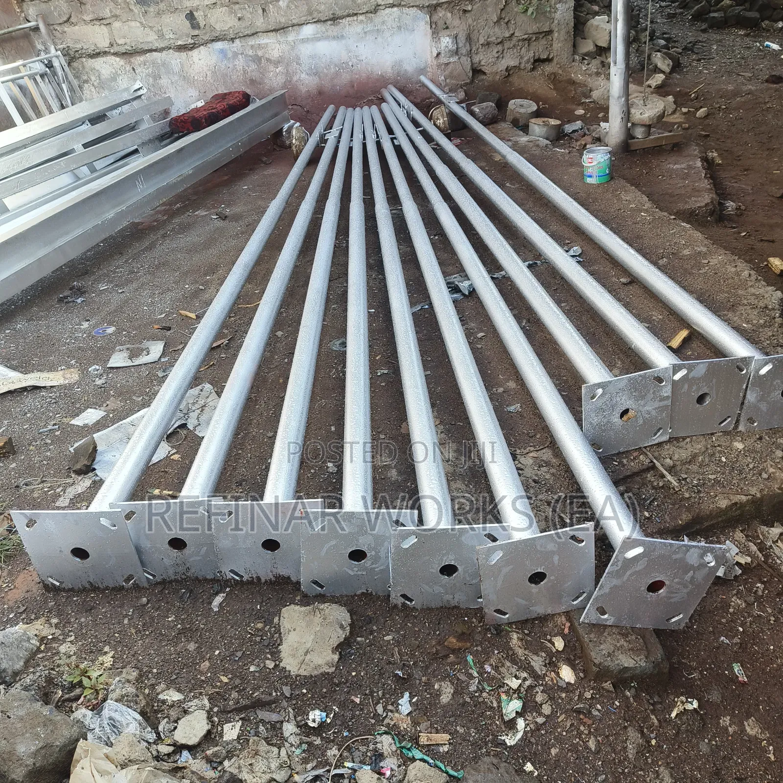 Custom Street Lighting Poles – Built for Kenyan Roads