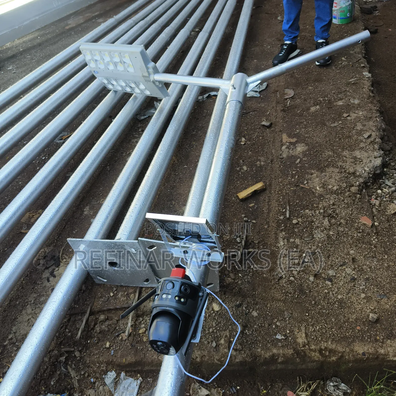 Custom Street Lighting Poles – Built for Kenyan Roads