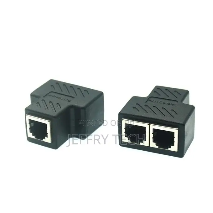 Rj11 6p6c 6p4c 6p2c Female to Female 1 to 2 Splitte