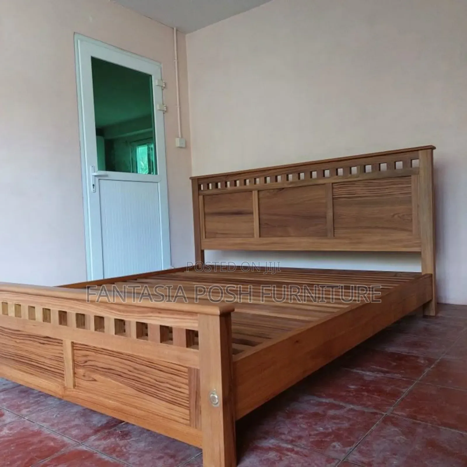 Traditional Wood Panel Bed Size 5 by 6