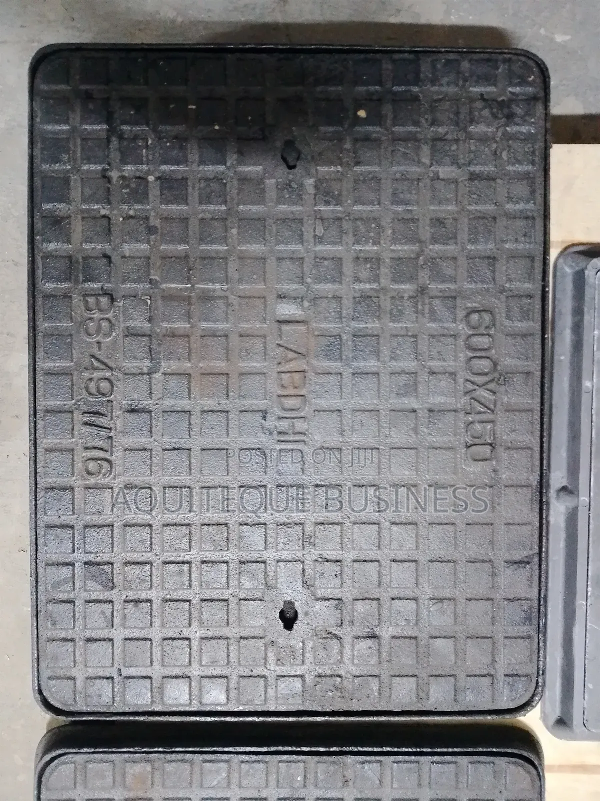 Manhole Cover Cast Iron 600*450