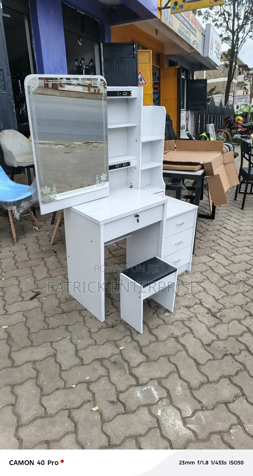 Imported Dressing Tables Plus Eames Chairs