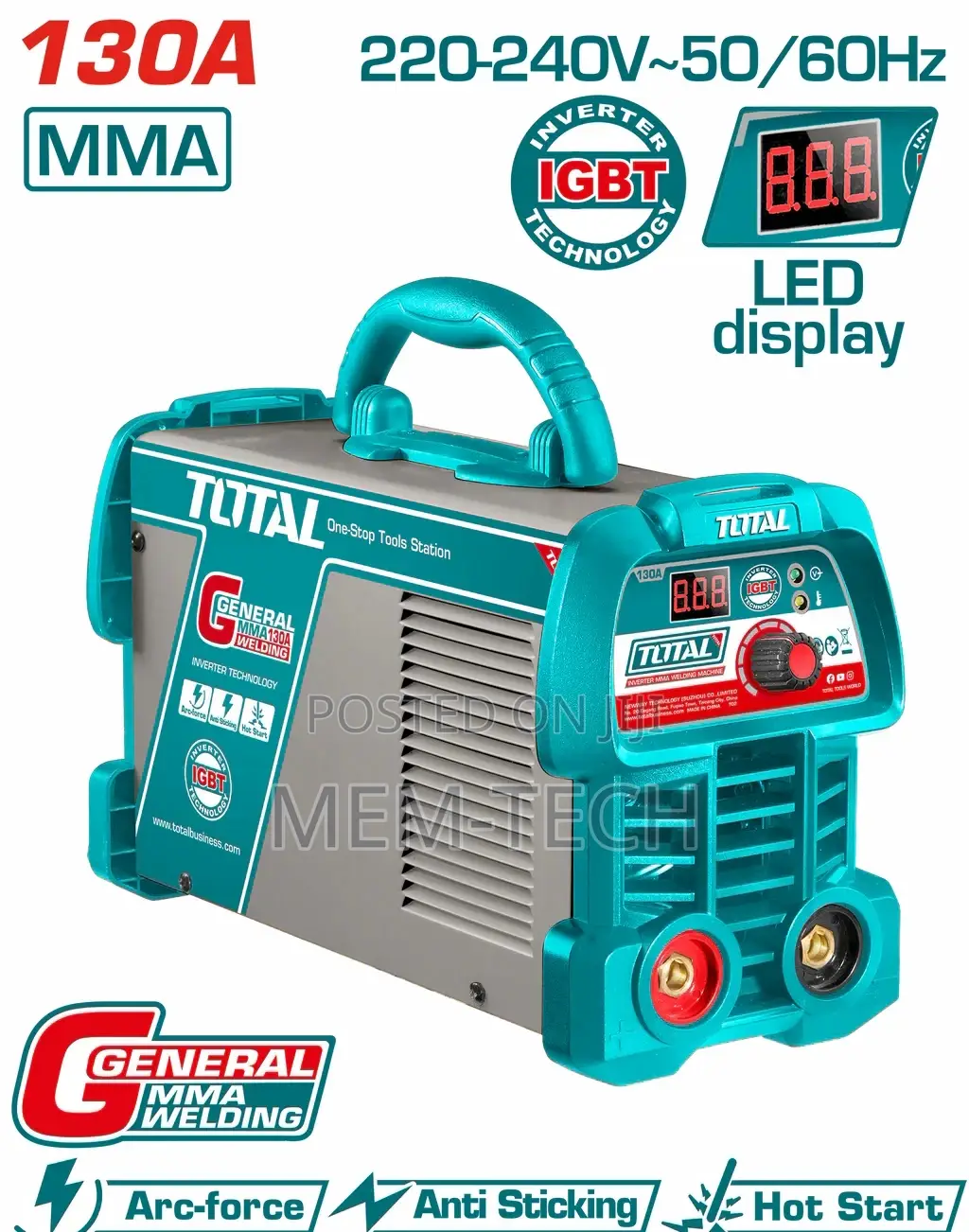 Total Inverter Mma Welding Machine 130a