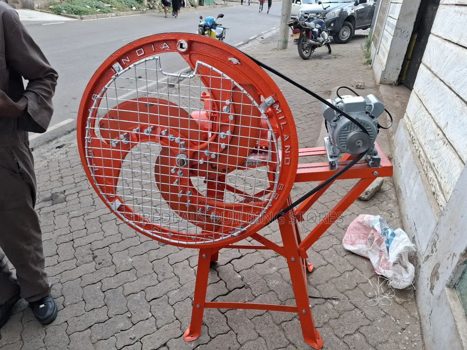 3-Blades Electric Chaff Cutter (Milano Brand)