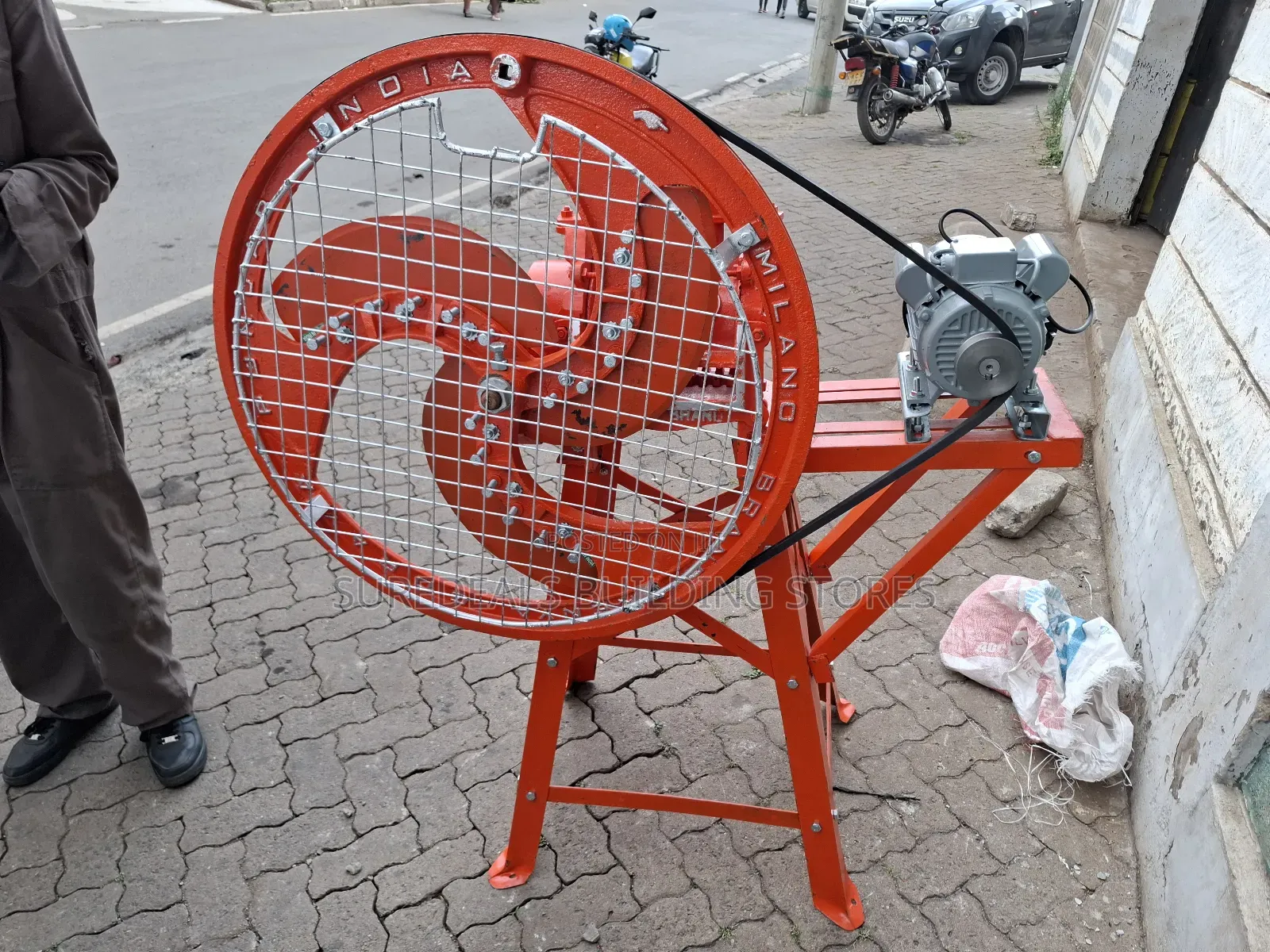 3-Blades Electric Chaff Cutter (Milano Brand)