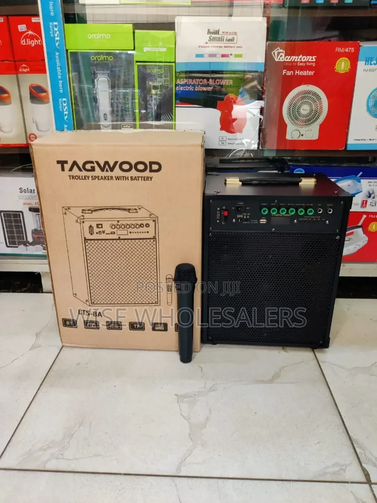 *Tagwood 6" Rechargeable Portable Speaker 8a