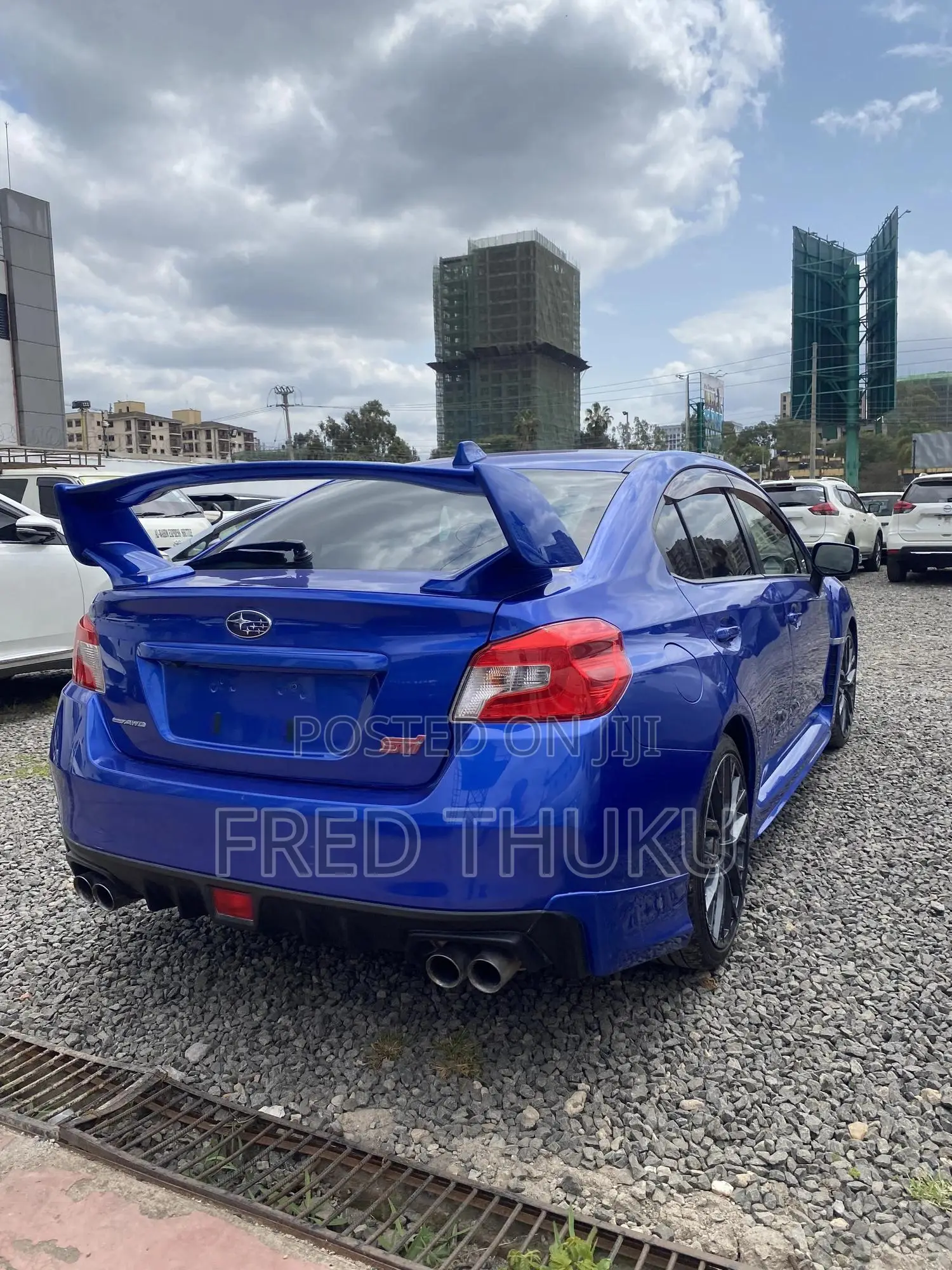 Subaru WRX STI 2018 Blue