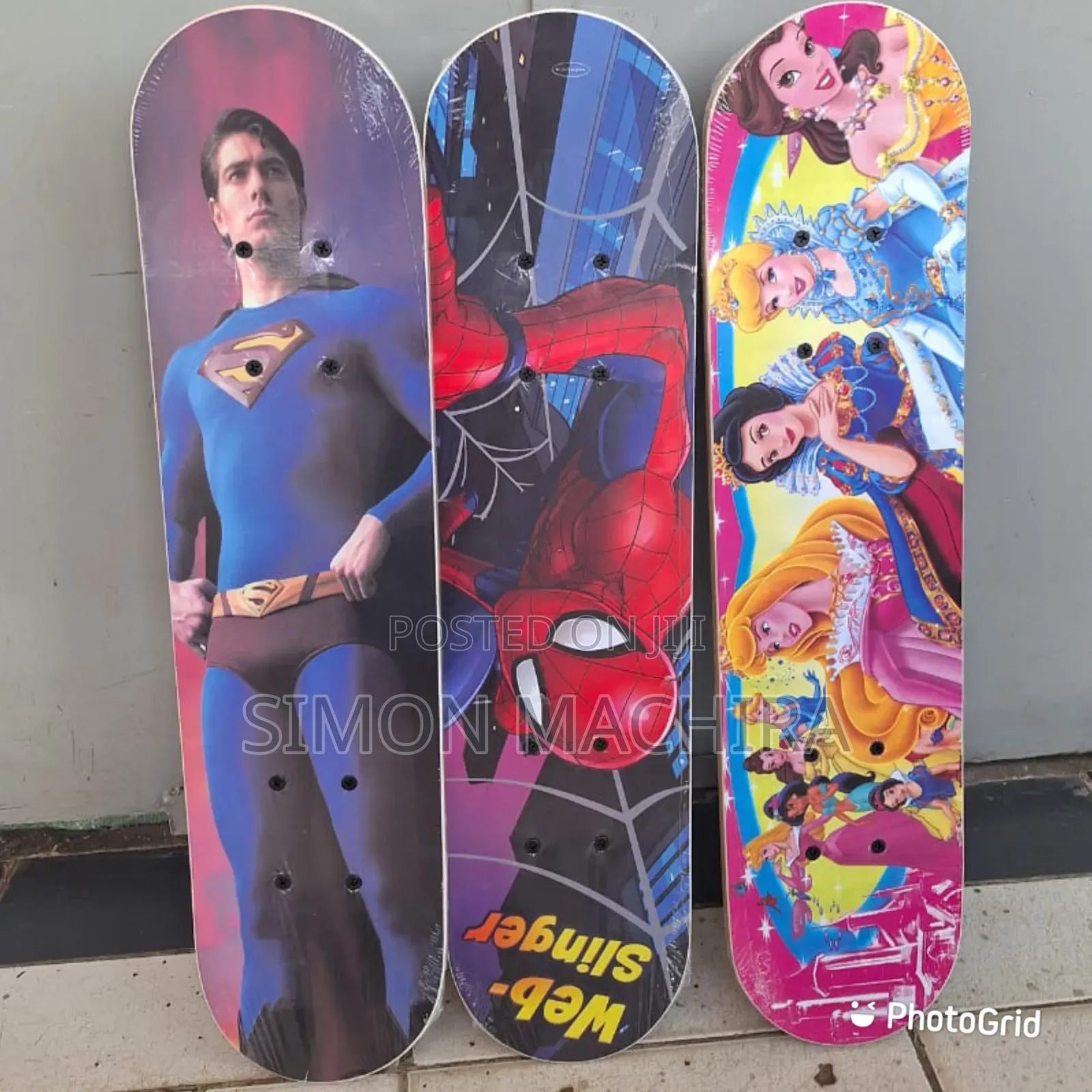 Cartoon Themed Skateboards for Kids Spiderman