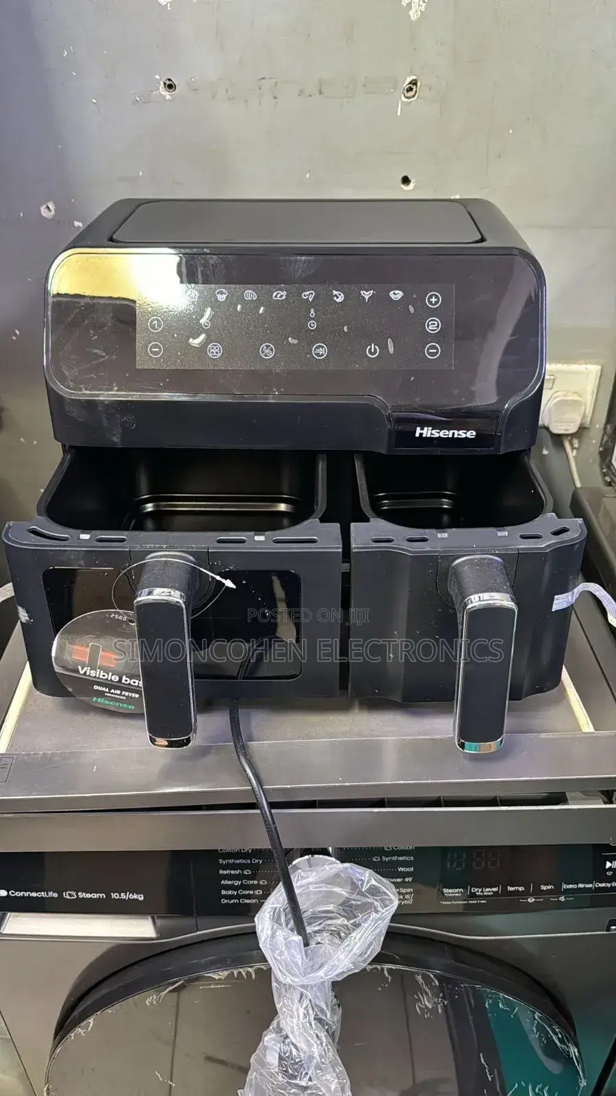 Hisense 8.6l Dual Airfryer