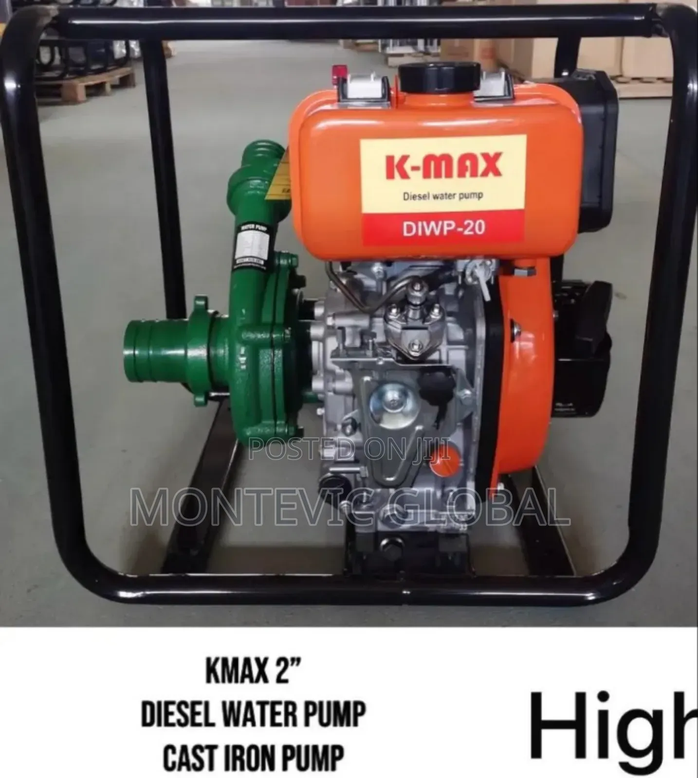 14hp 2inch High Pressure Diesel Water Pump