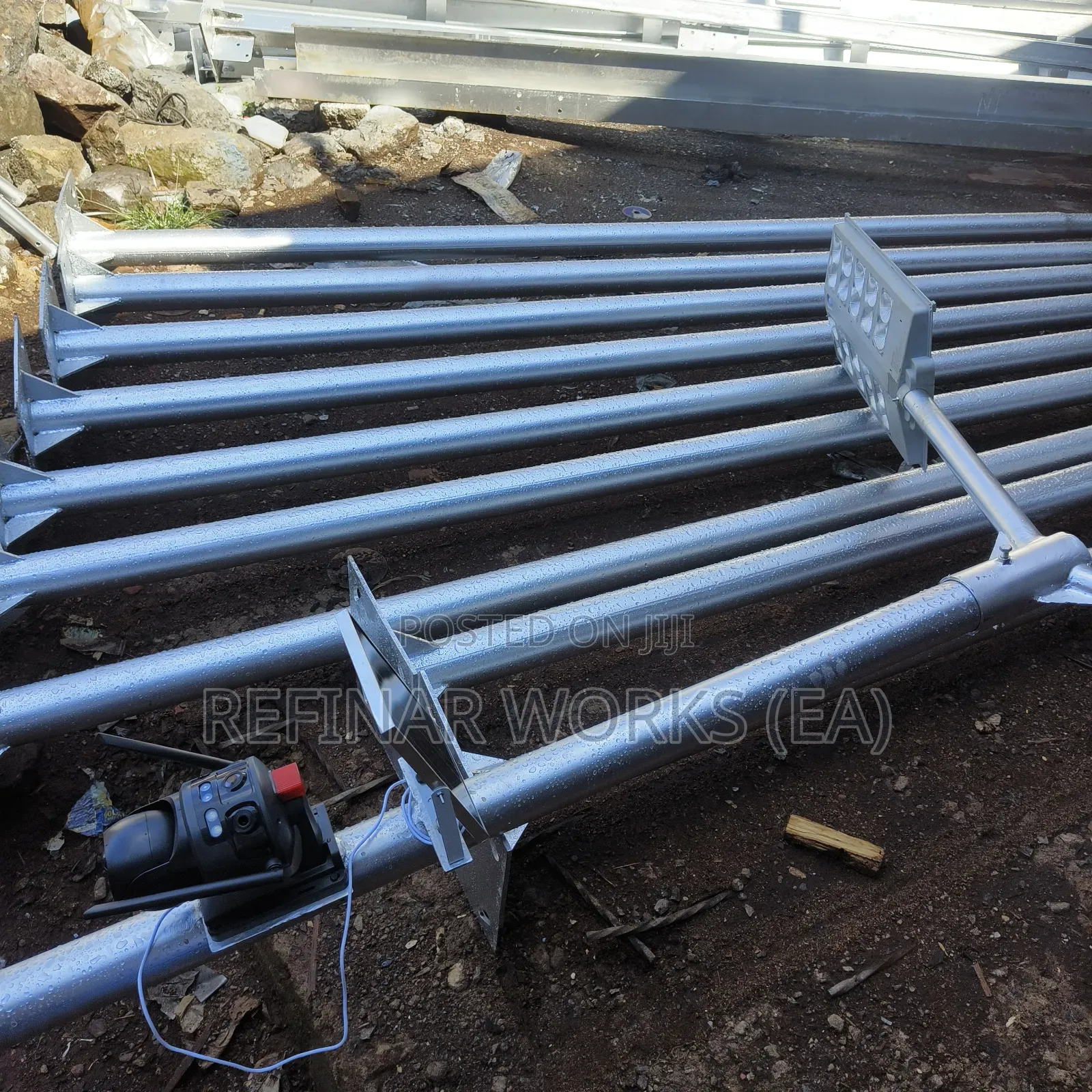 Streetlight and Security Camera Poles - Custom Made