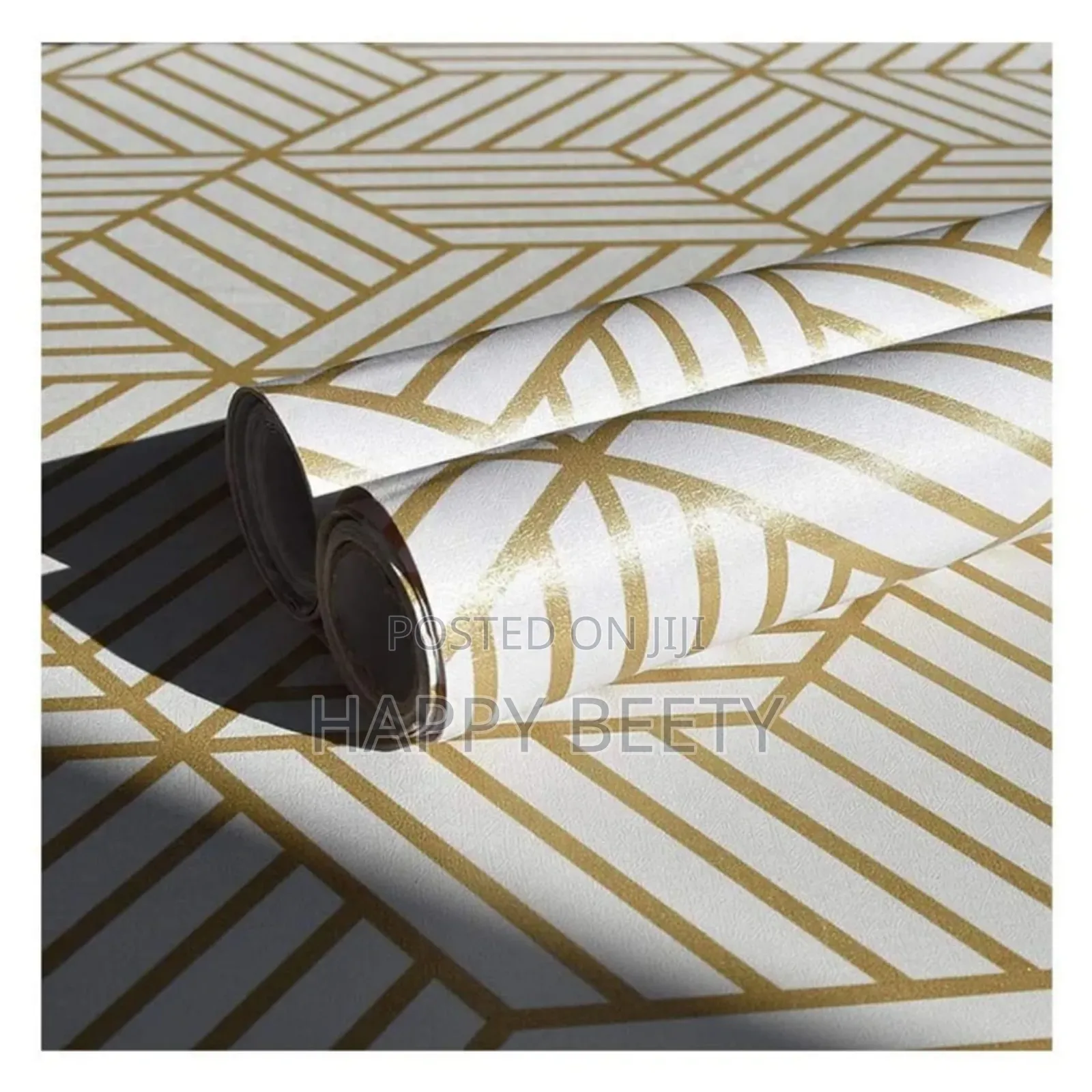Patterned Glossy Wallpaper
