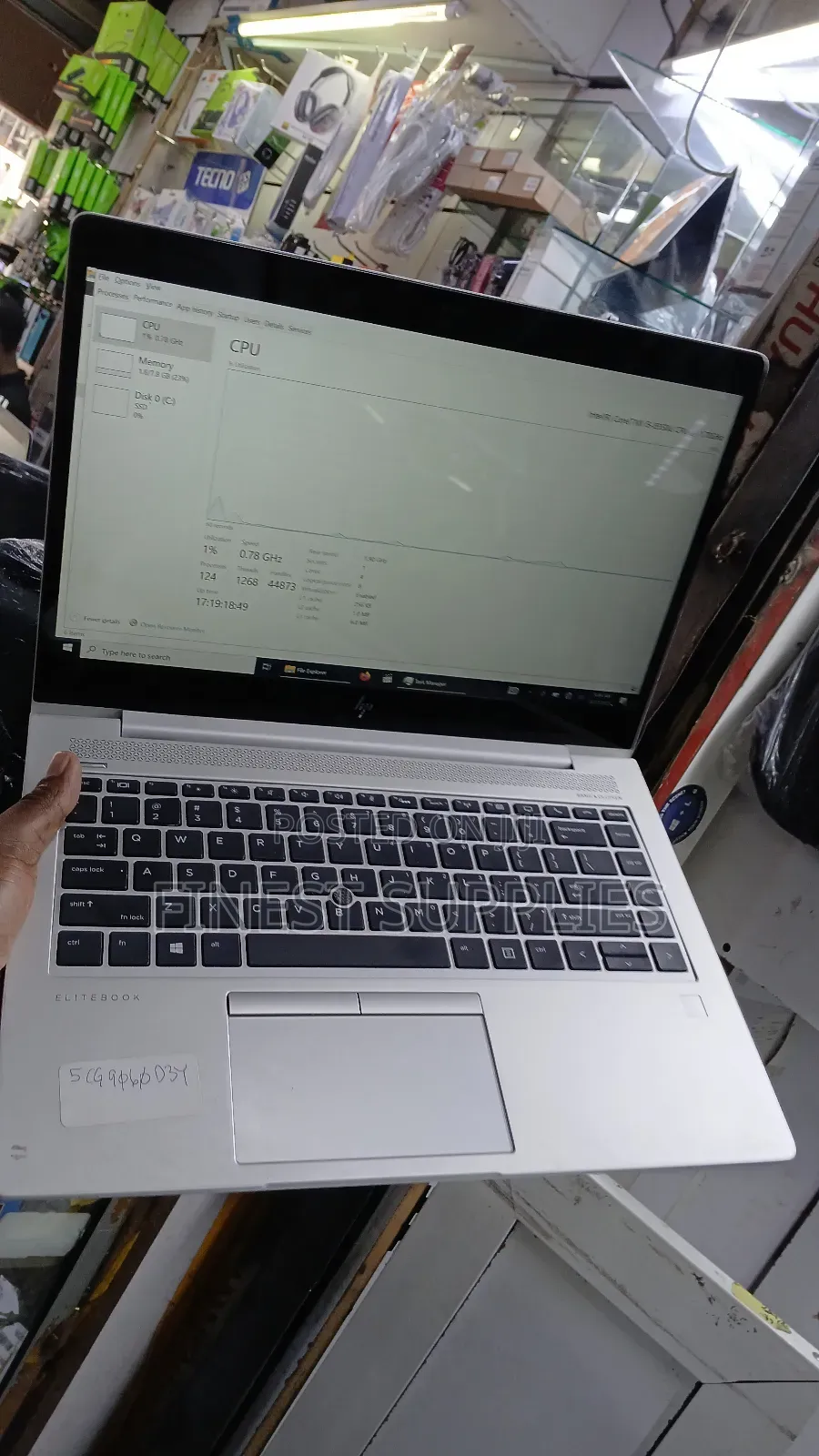 Laptop HP EliteBook 840 G5 8GB Intel Core I5 SSD 256GB