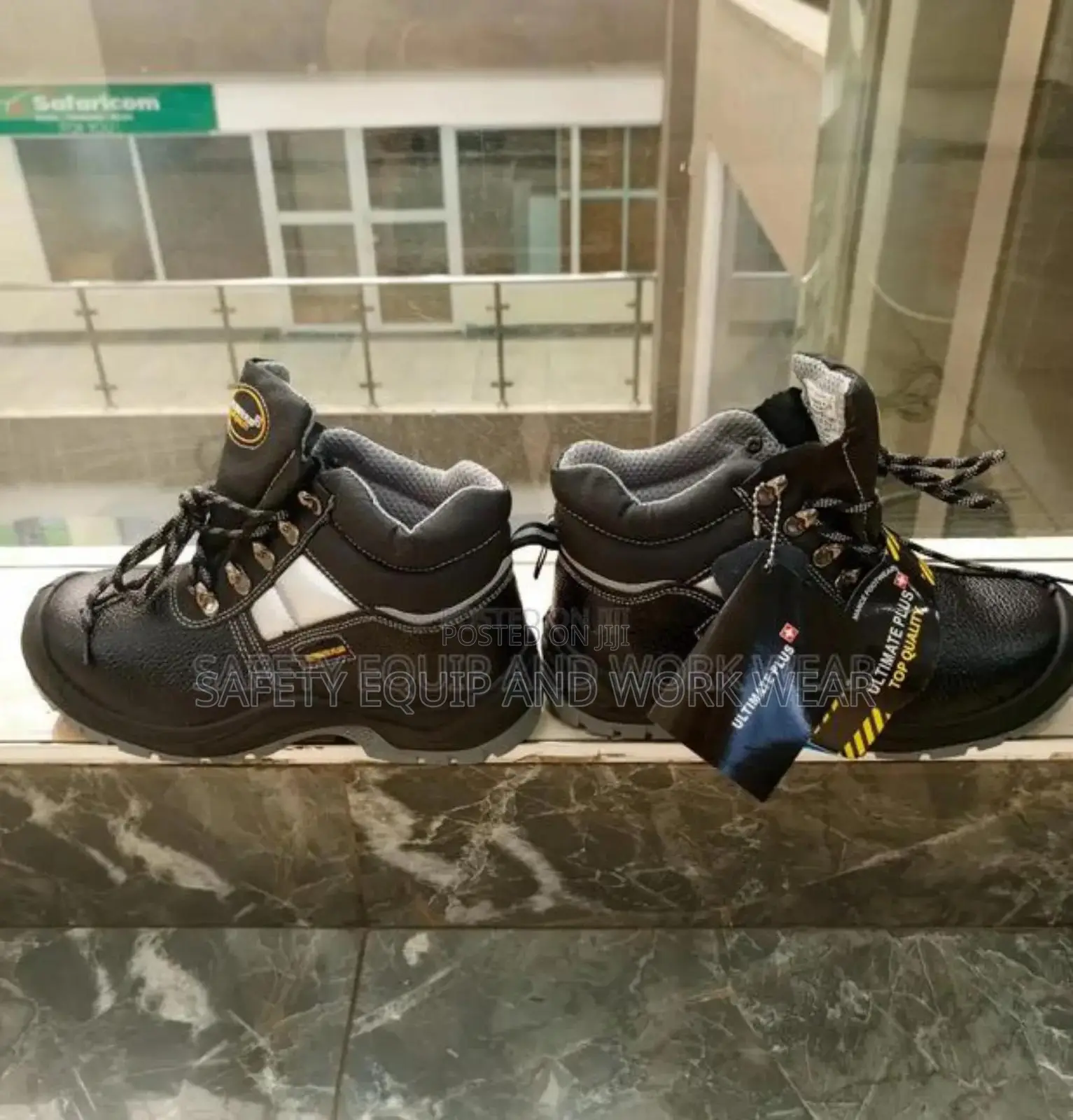 Ultimate Plus Safety Boot With Reinforced Toe And Heel.