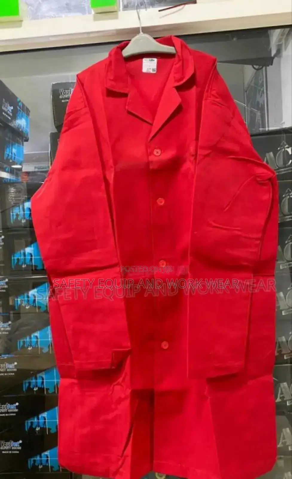 Dust Coats Over The Clothes For Full Protection.