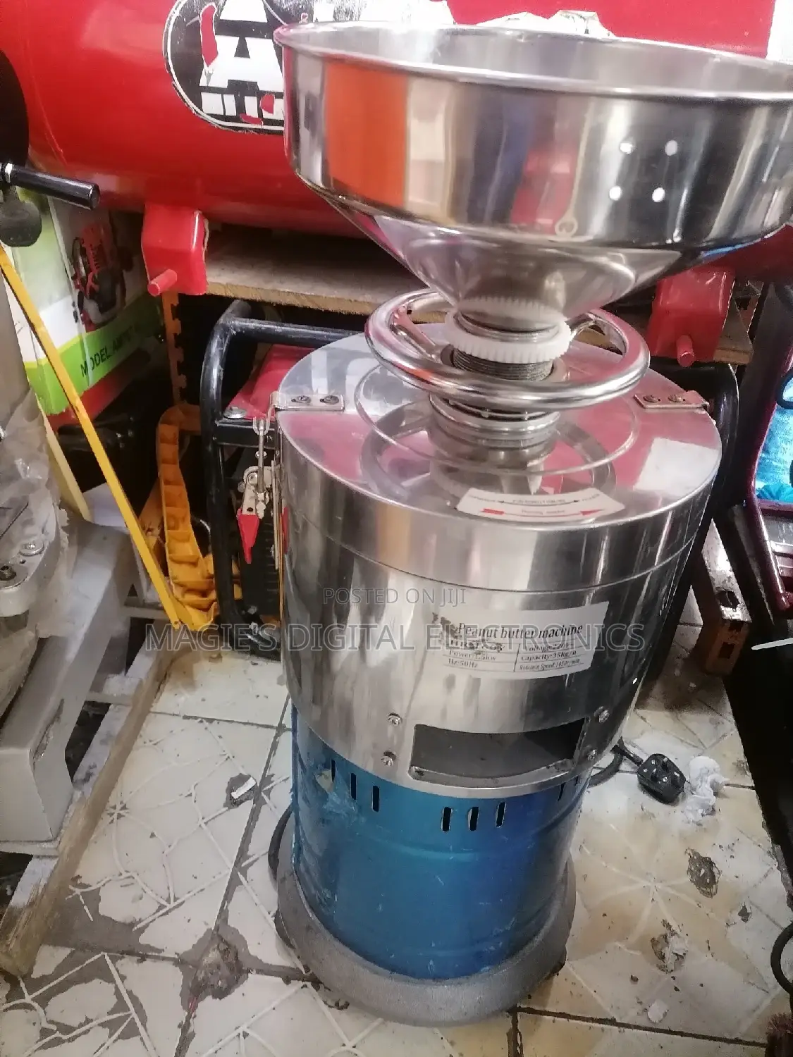 Heavy Duty 35kg/H Peanut Butter Machine