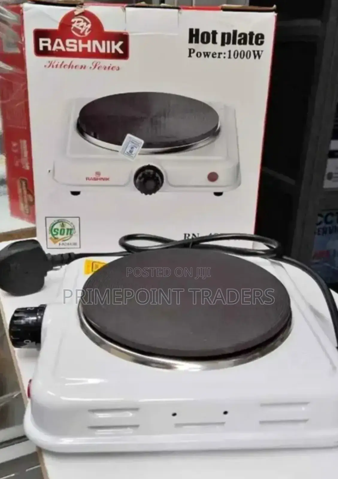 Electric Hot Plate Cooker (Single Burner) Rashnik