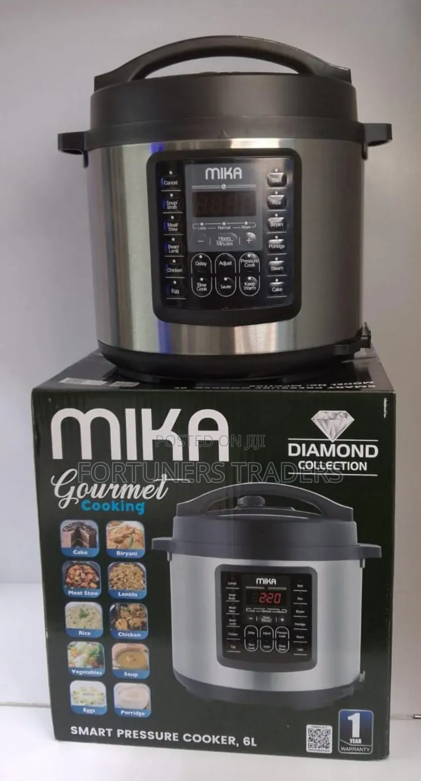 Mika Electric Pressure Cooker{Smart} -6l