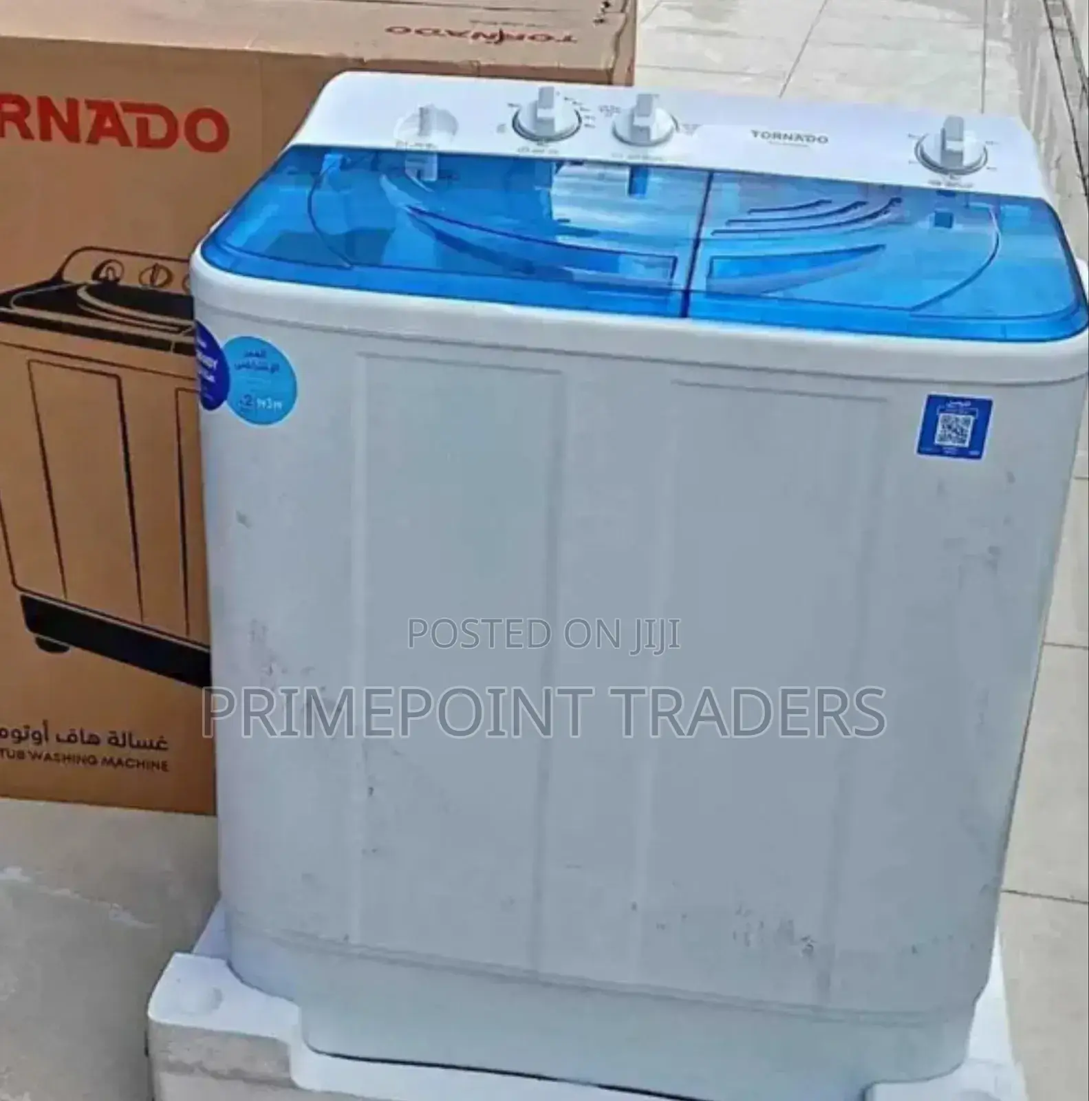 Washing Machine 7kg (Tornado) Twin Tub; Brand New