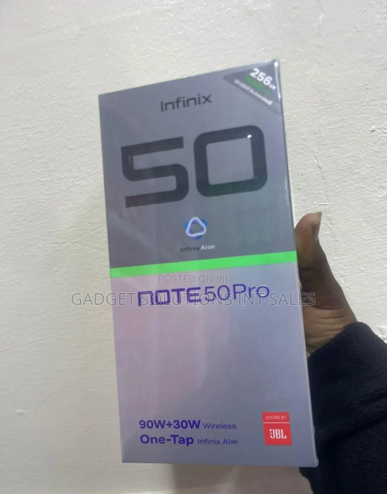 New Infinix Note 50 Pro 256 GB Black