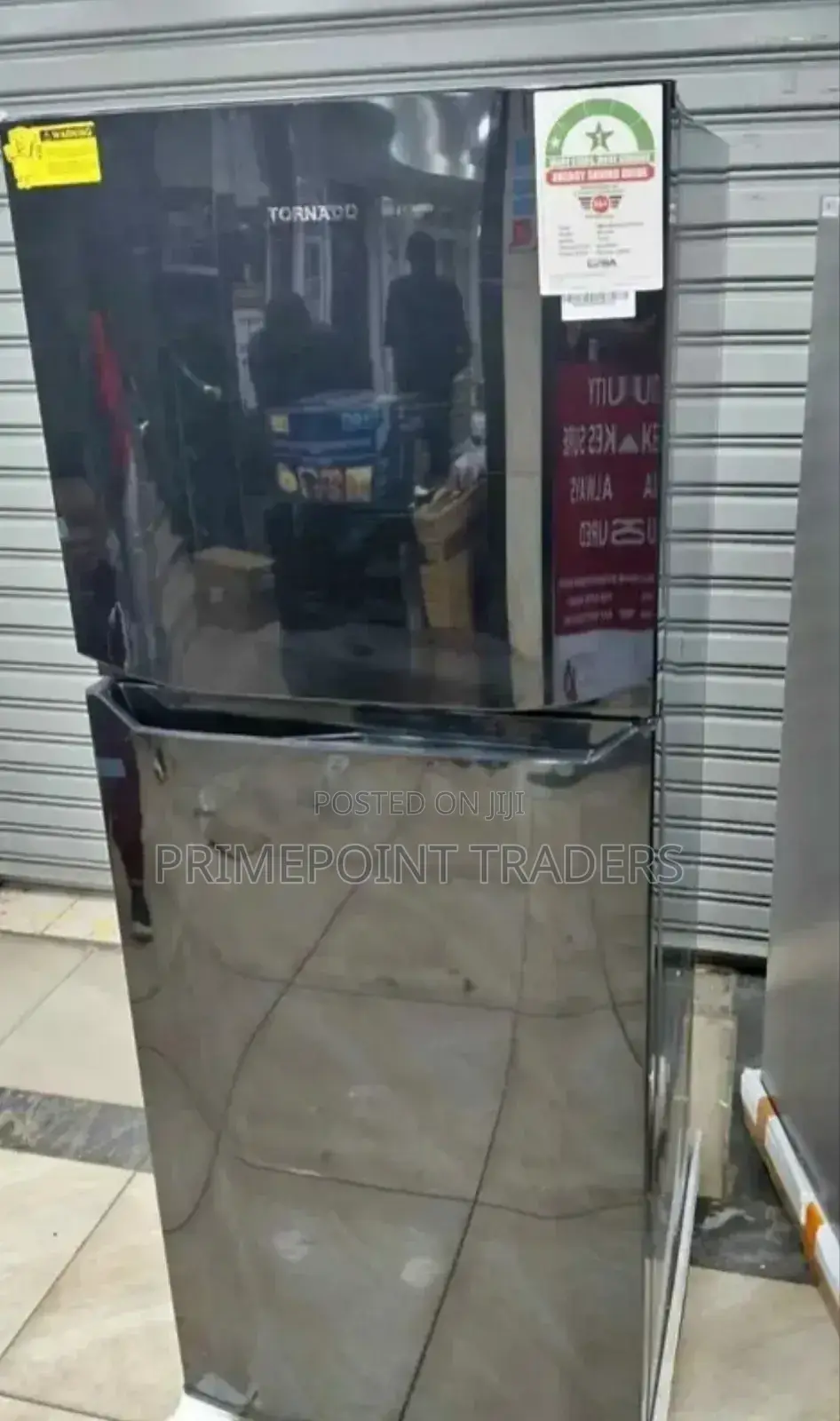 Refregirator Tornado 304l, Double Door, Big Ice Cube Maker