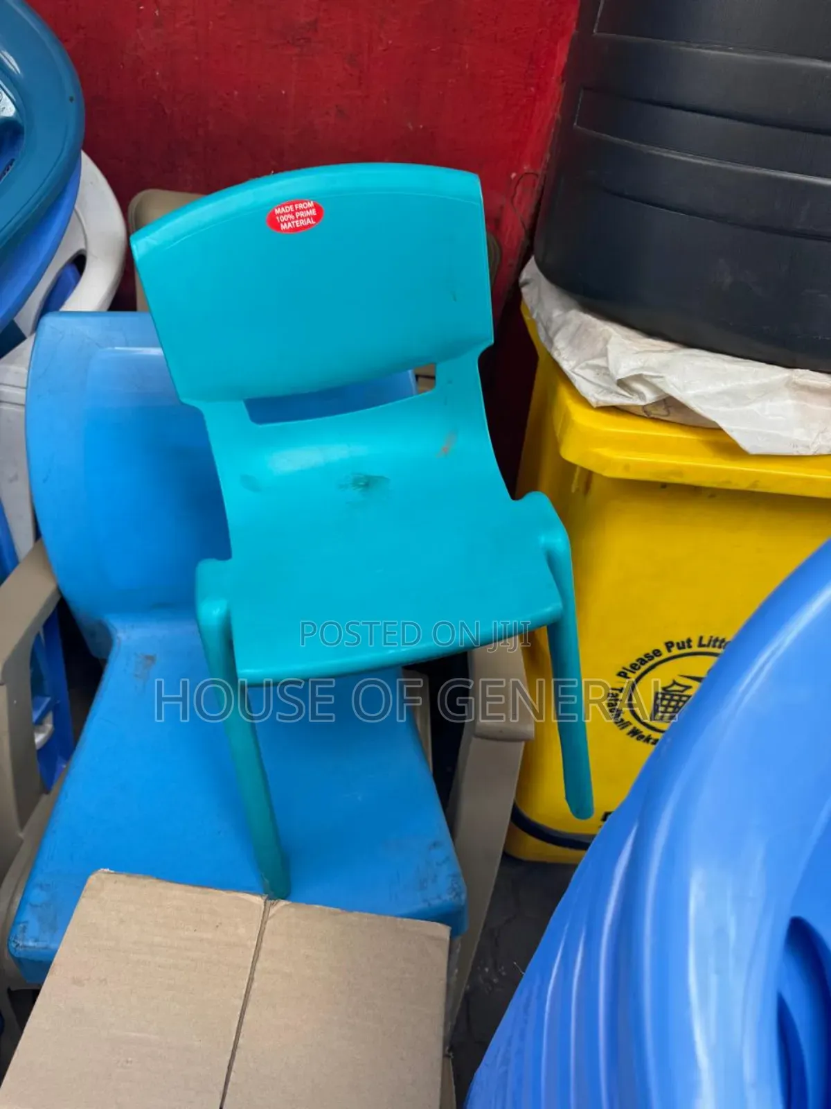 Heavy-Duty Kids Plastic Chair. Strong and Durable Chair