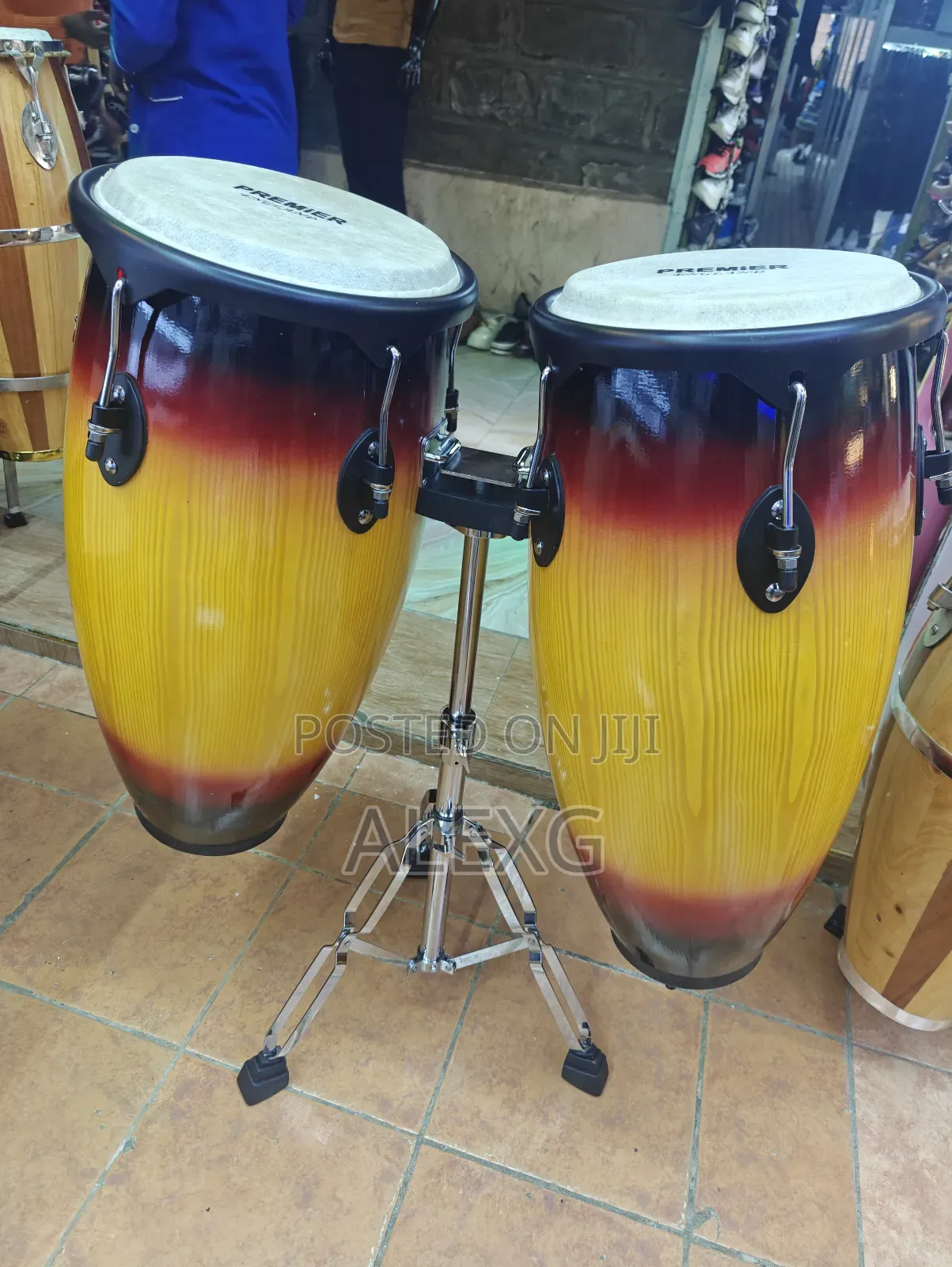Imported Wooded Conga Drum