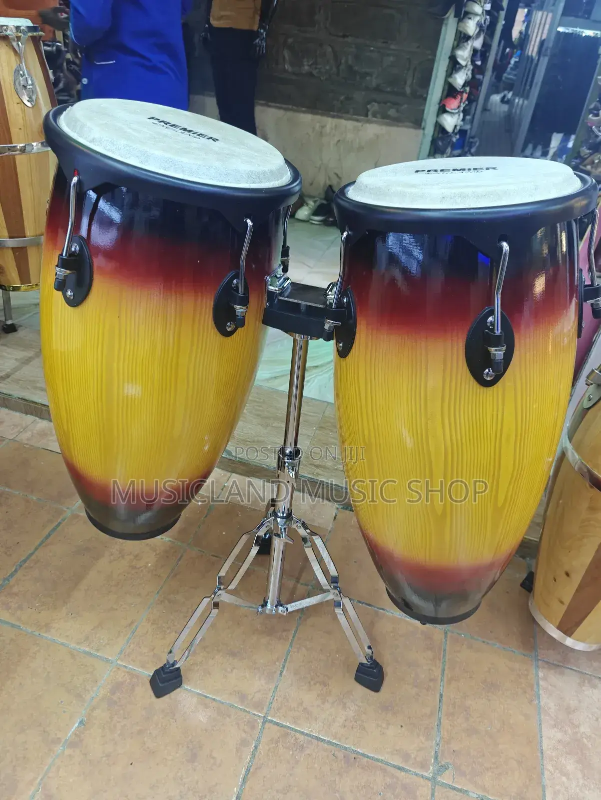 Imported Wooded Conga Drum